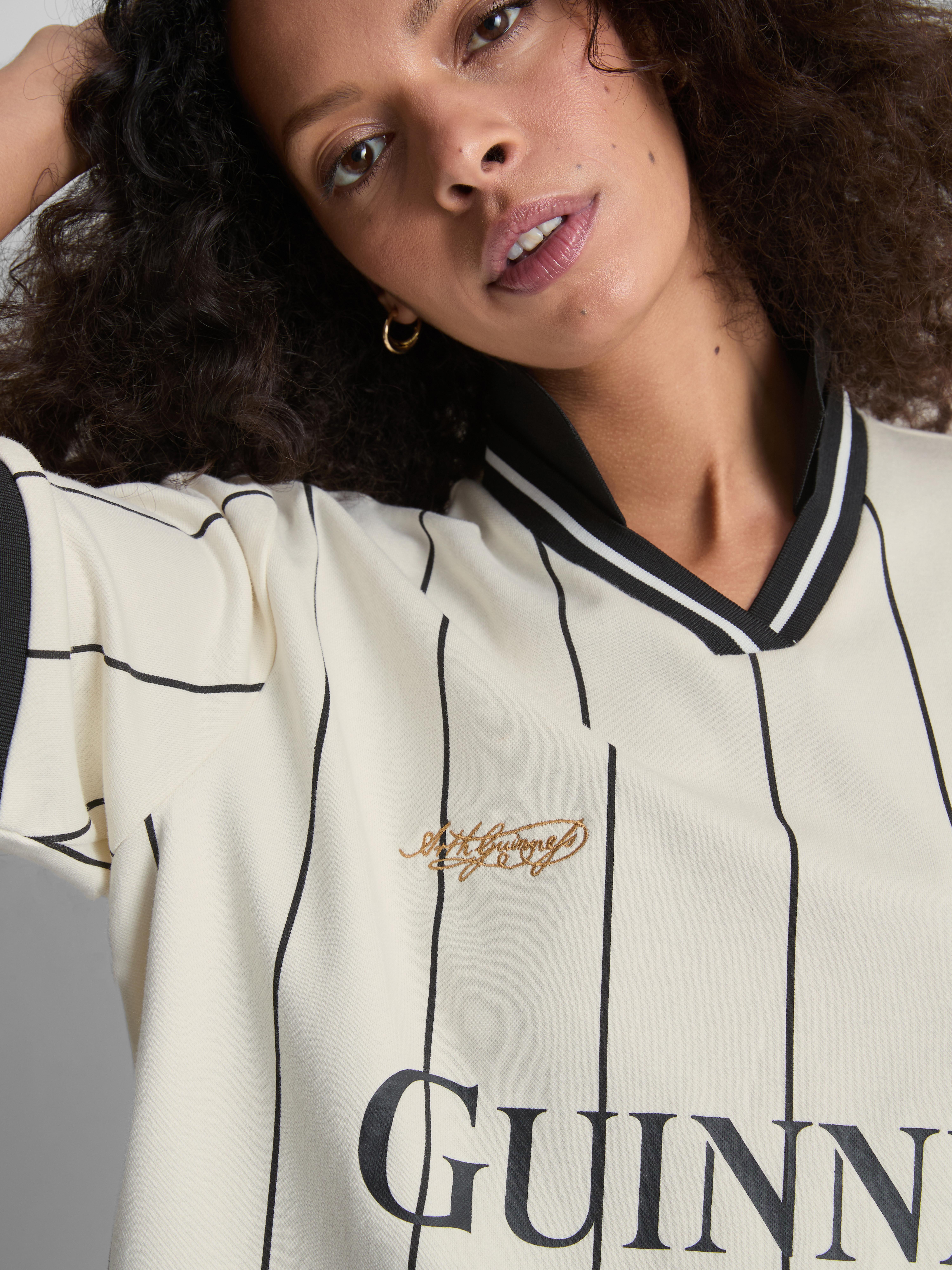 Guinness Cotton Rich Striped Football Tee