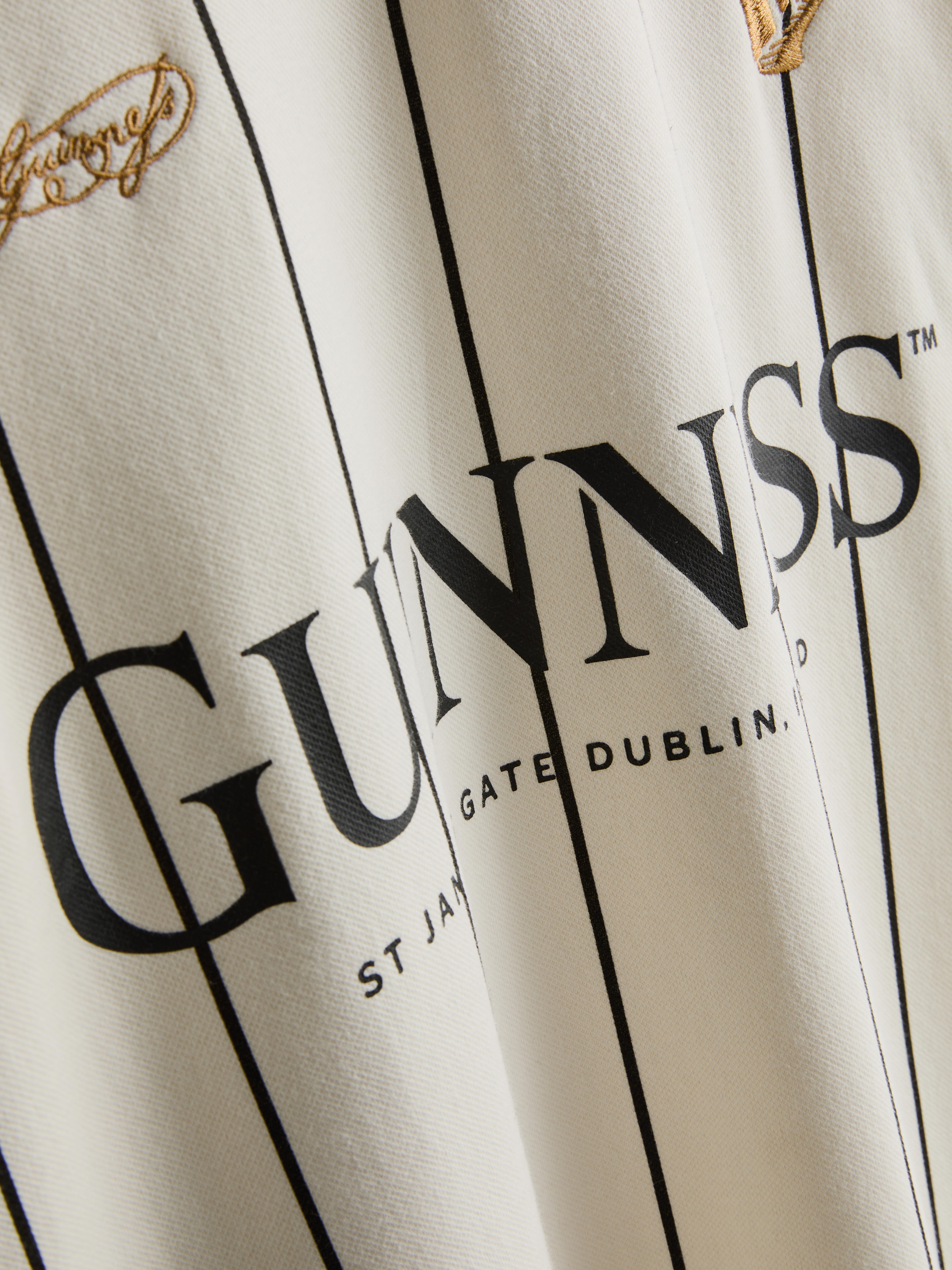 Guinness Cotton Rich Striped Football Tee