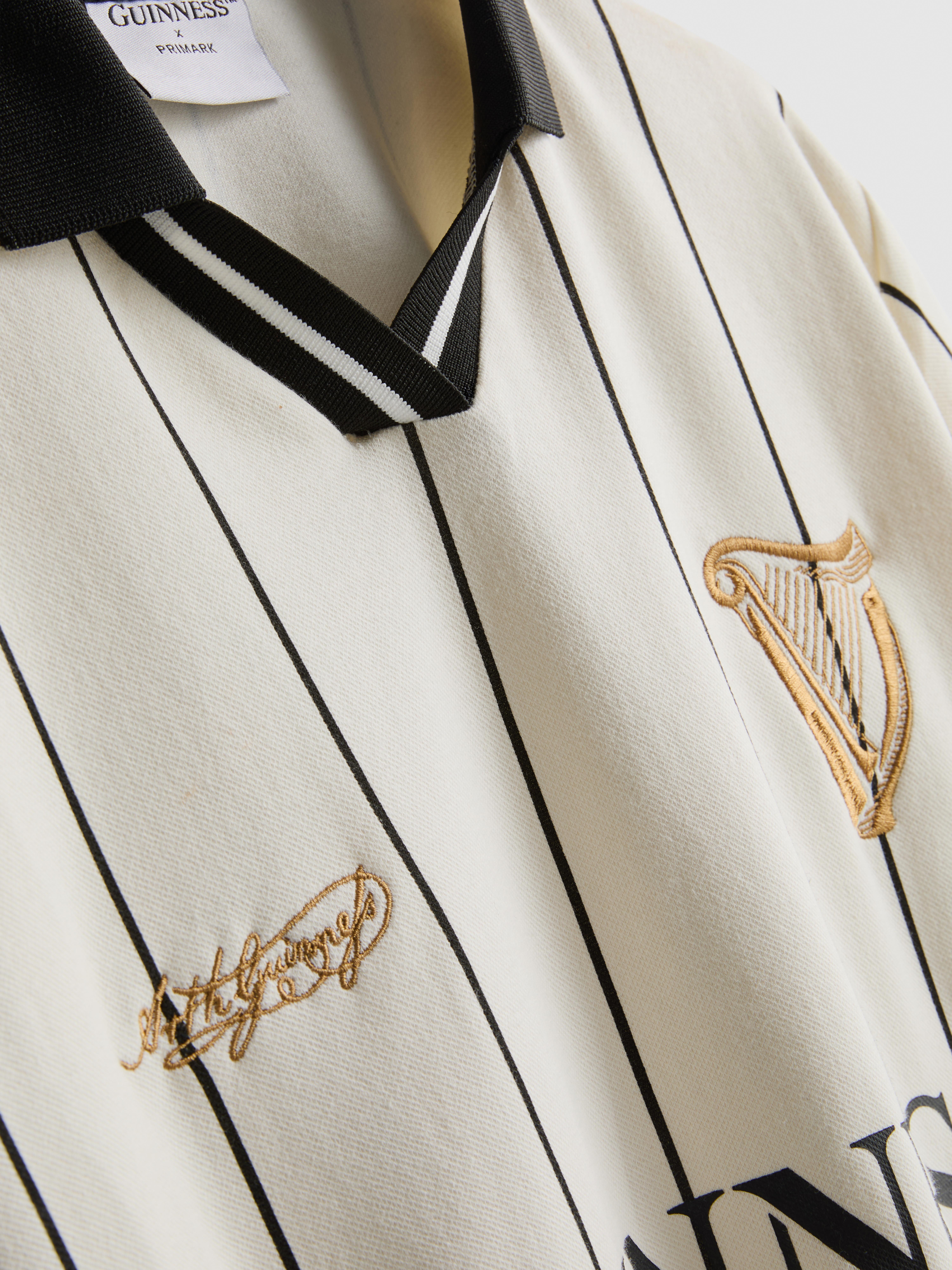 Guinness Cotton Rich Striped Football Tee