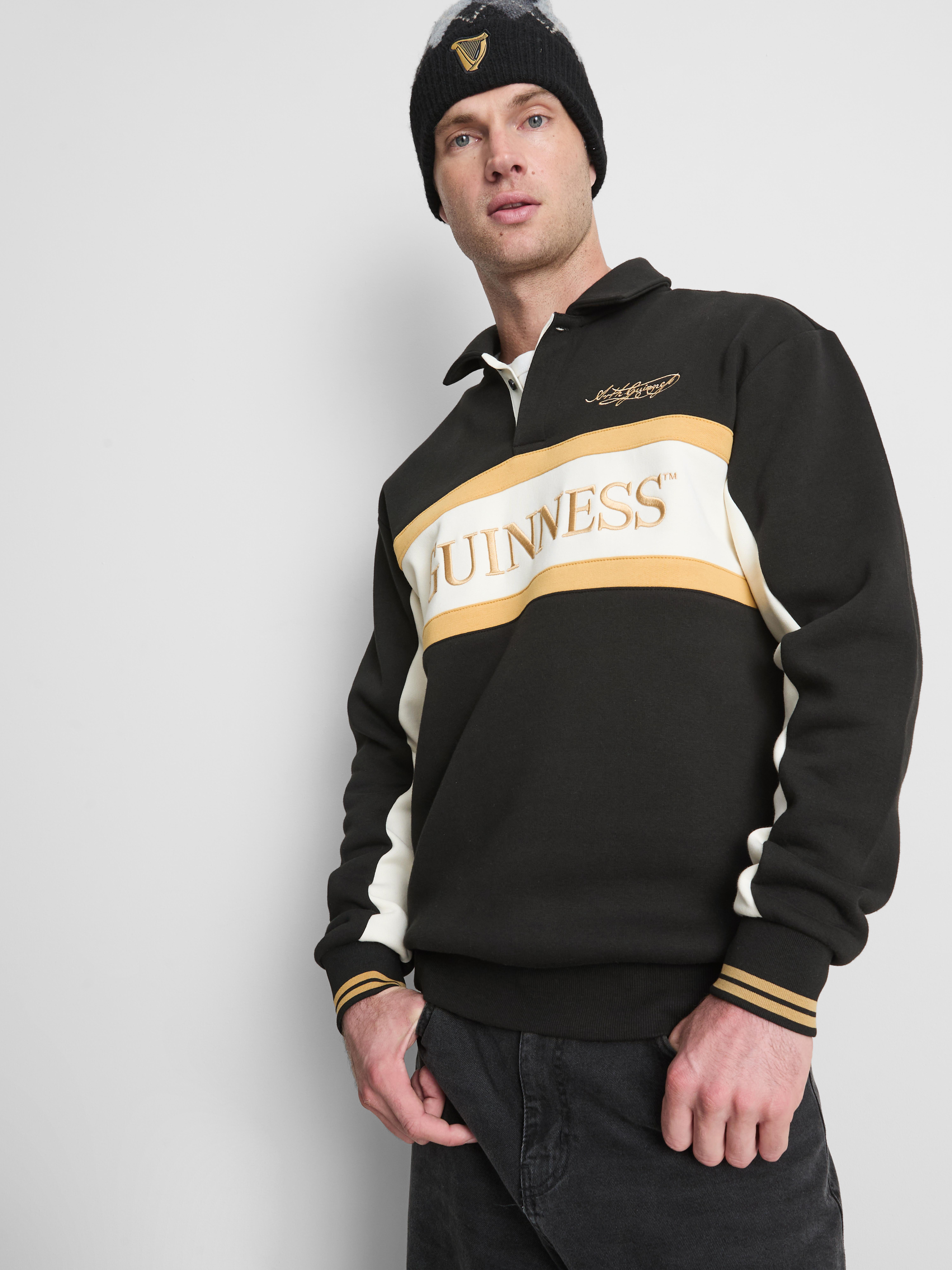 Guinness Oversized Collared Sweatshirt