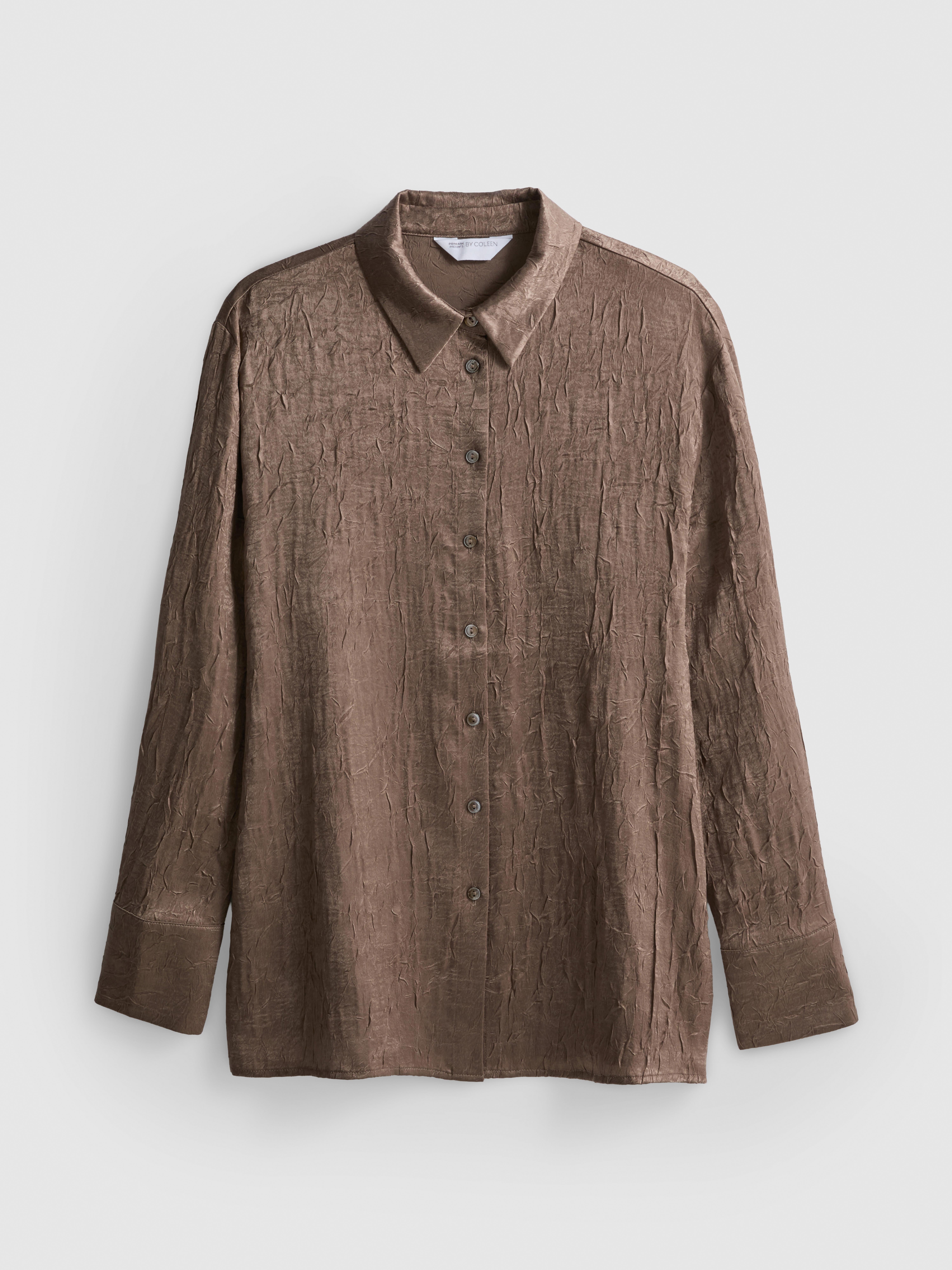 Chemise en satin texturé By Coleen