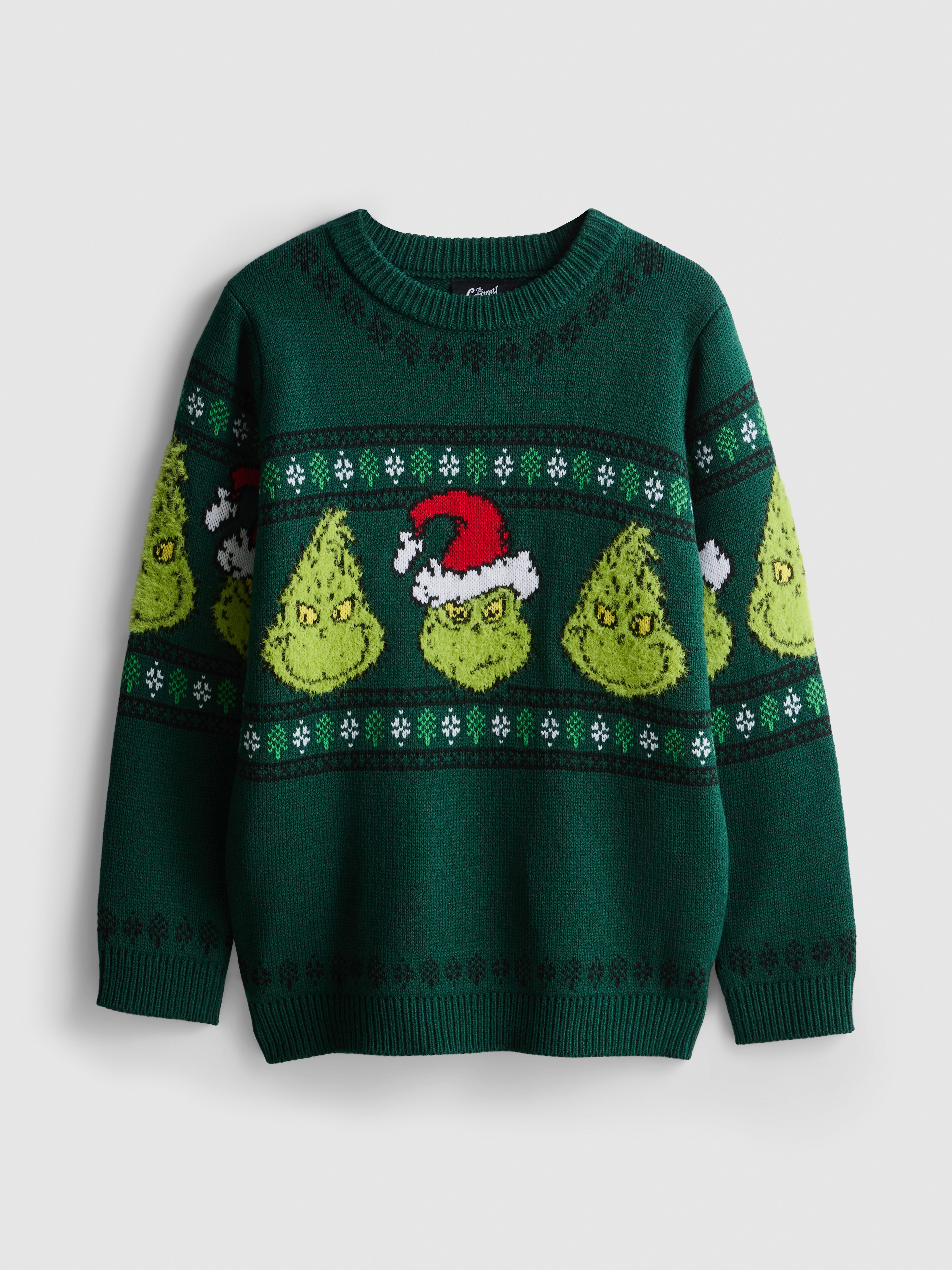 7-15 ans | Pull de Noël Le Grinch