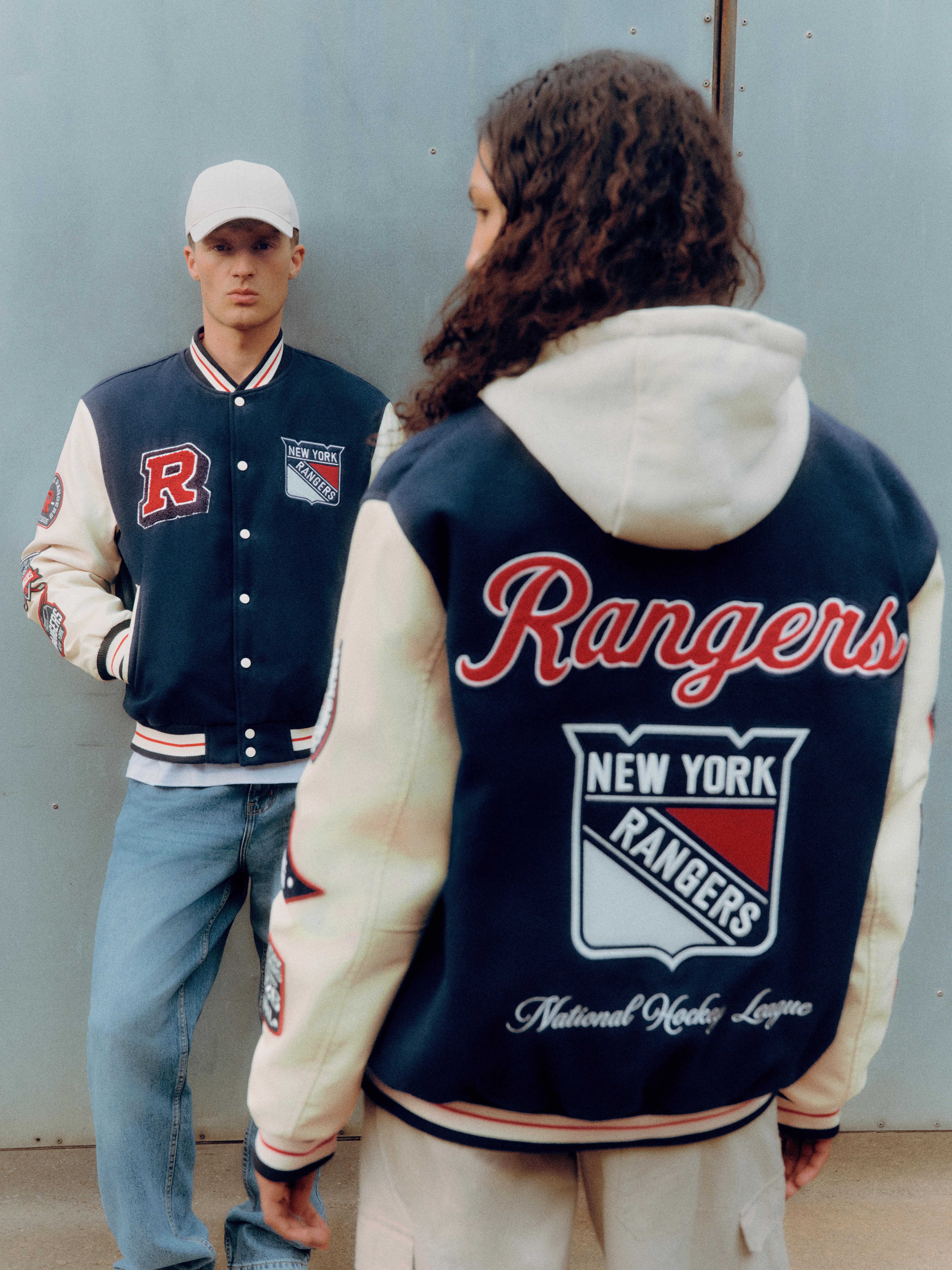 NHL New York Rangers Varsity Jacket