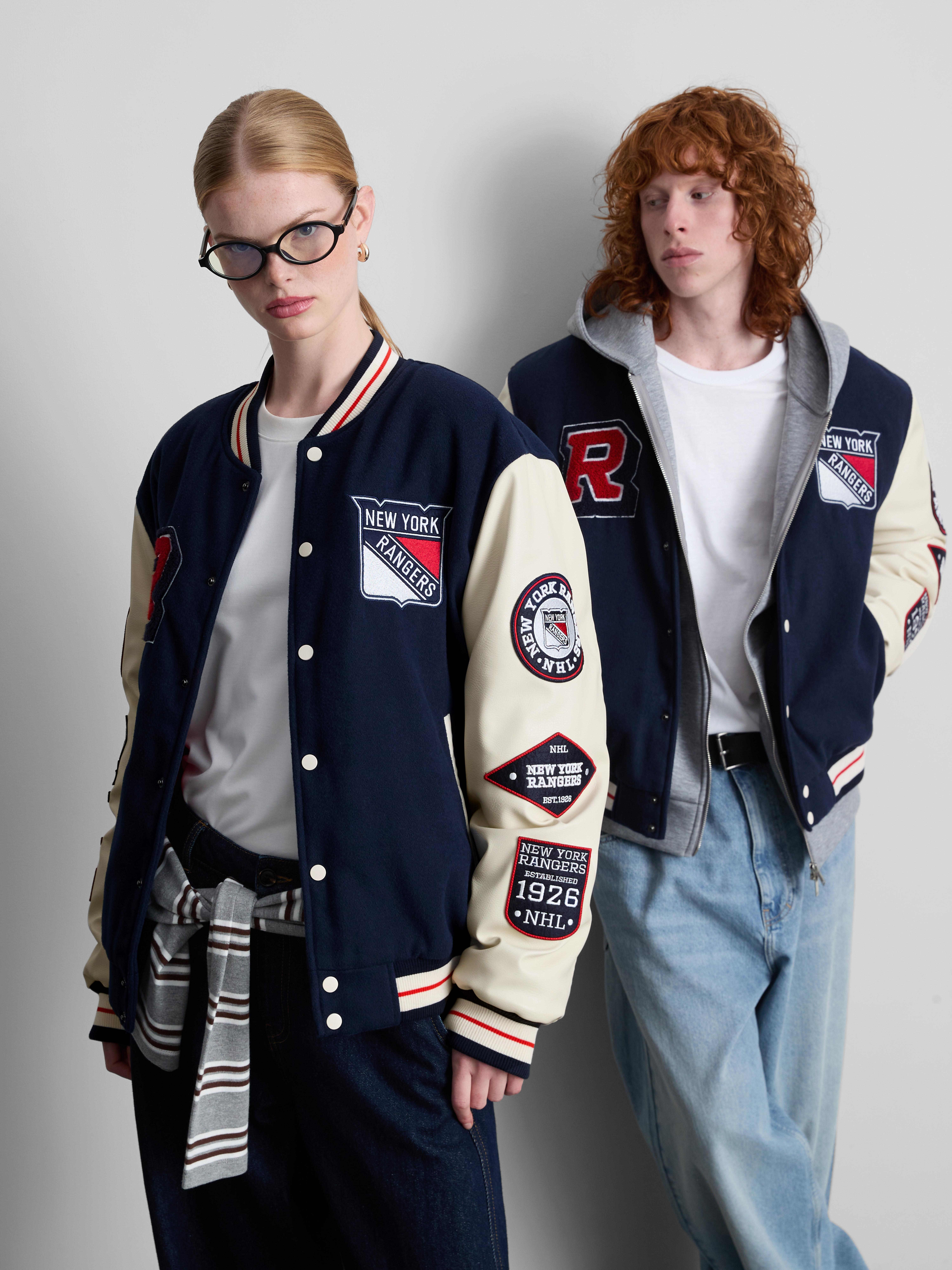 NHL New York Rangers Varsity Jacket