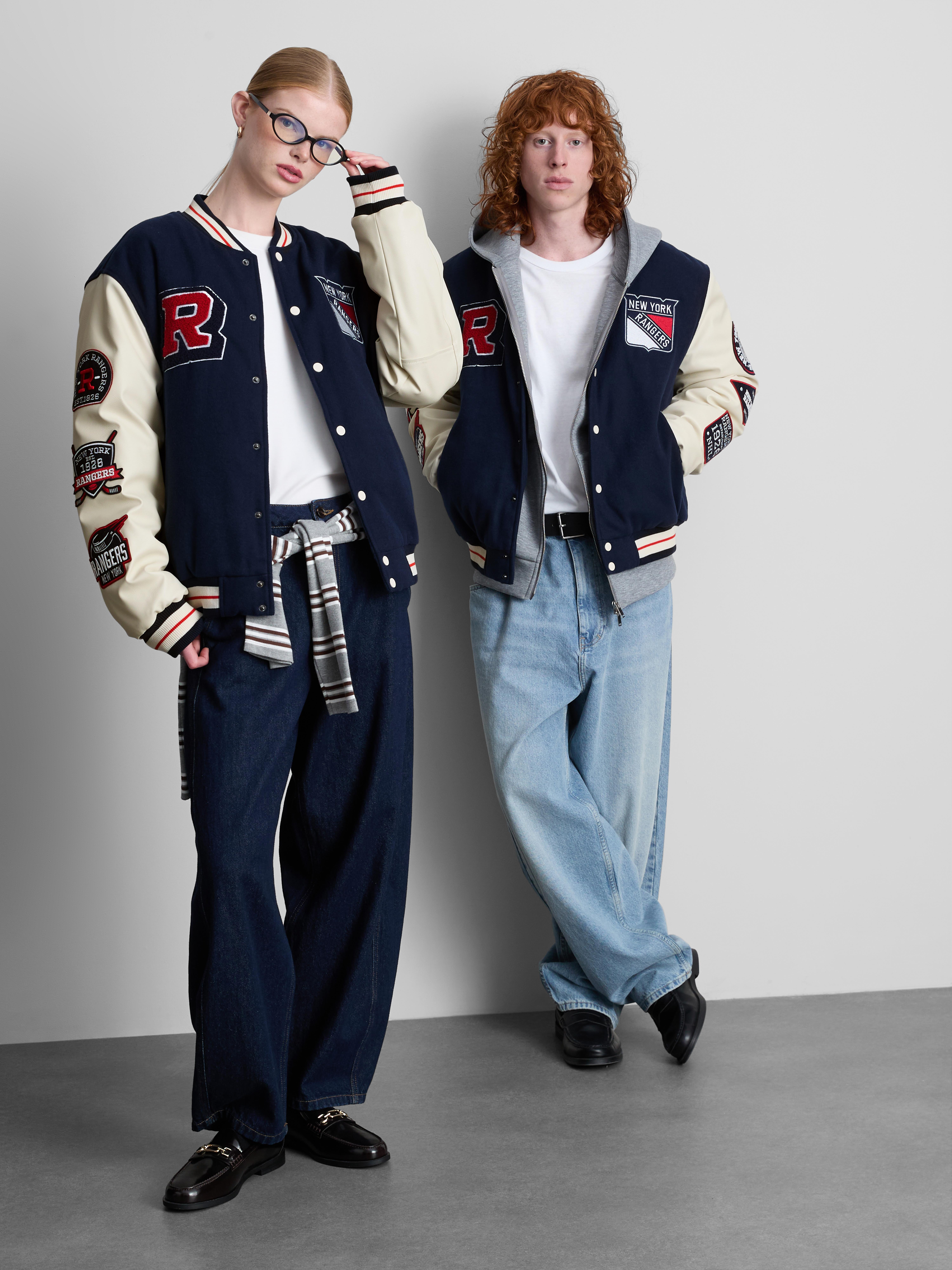 NHL New York Rangers Varsity Jacket