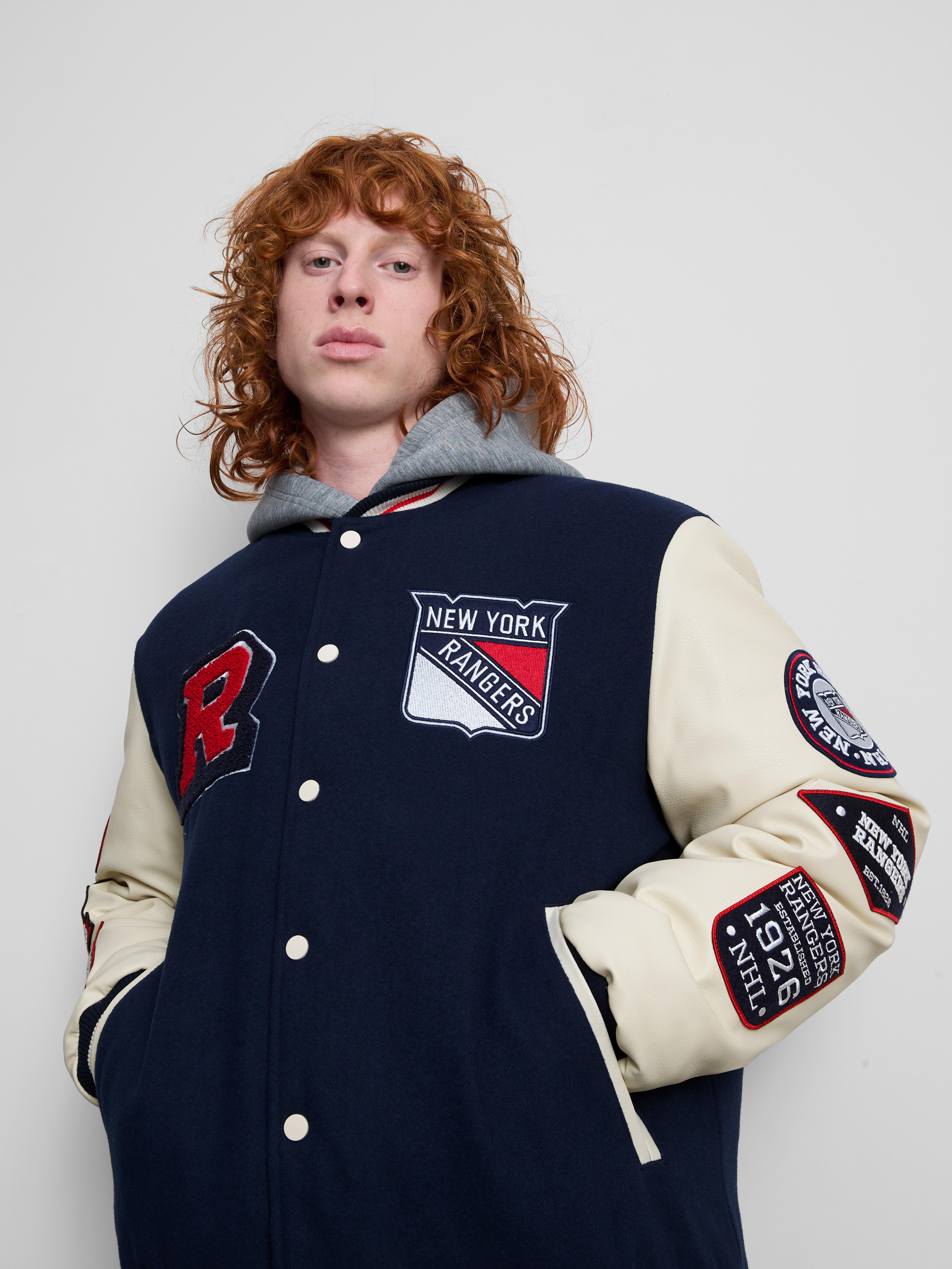 NHL New York Rangers Varsity Jacket