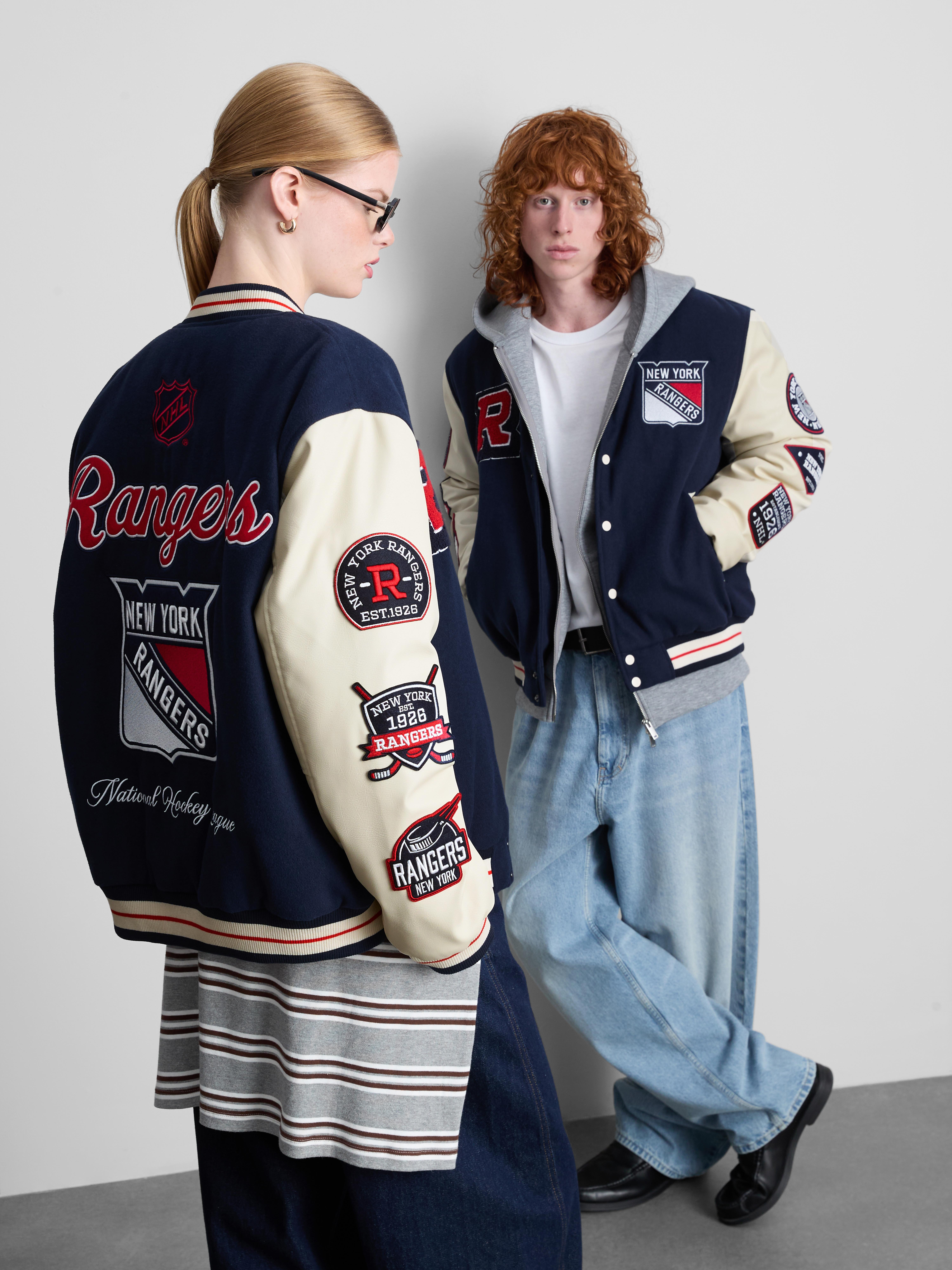 NHL New York Rangers Varsity Jacket