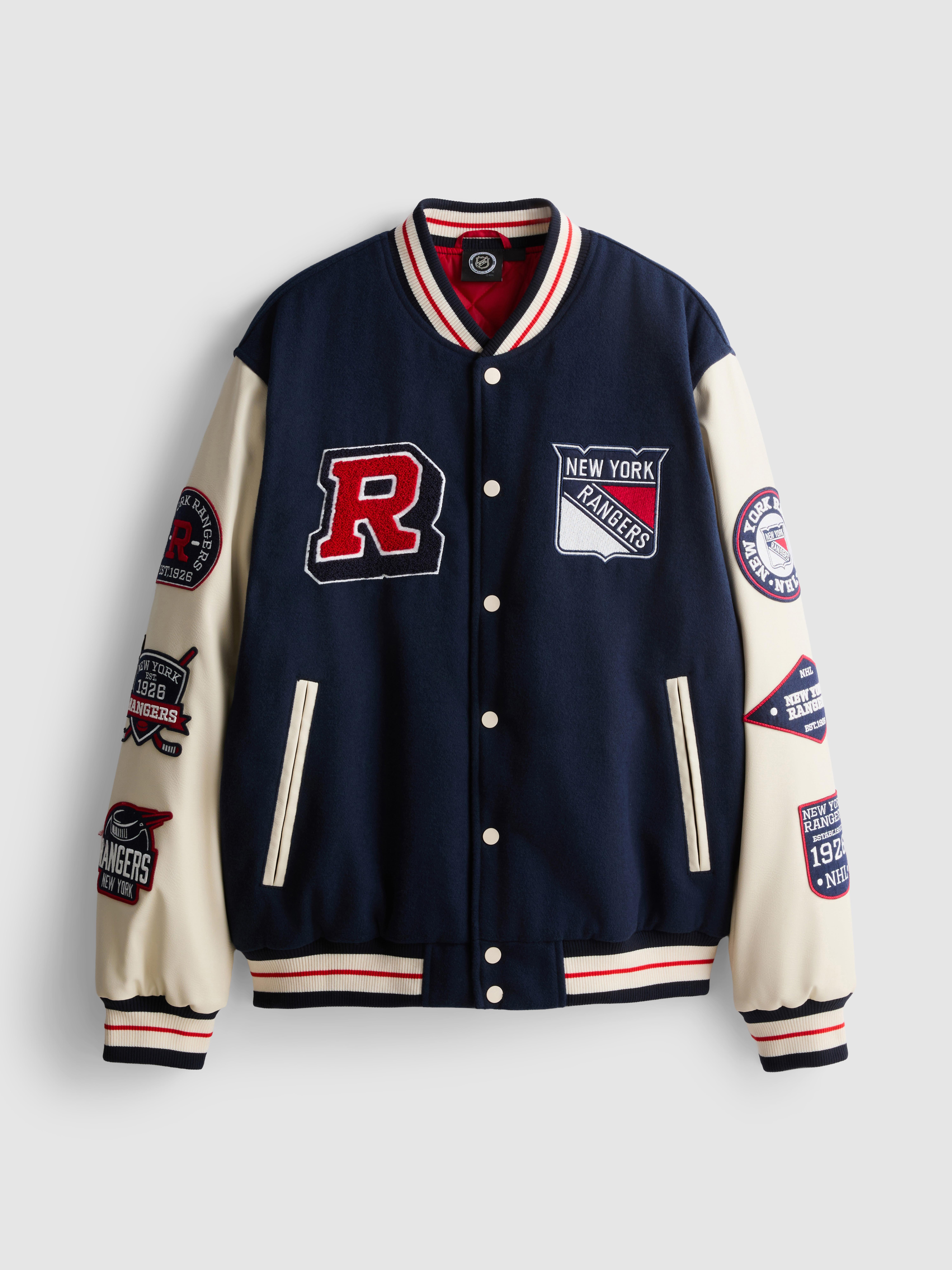 NHL New York Rangers Varsity Jacket