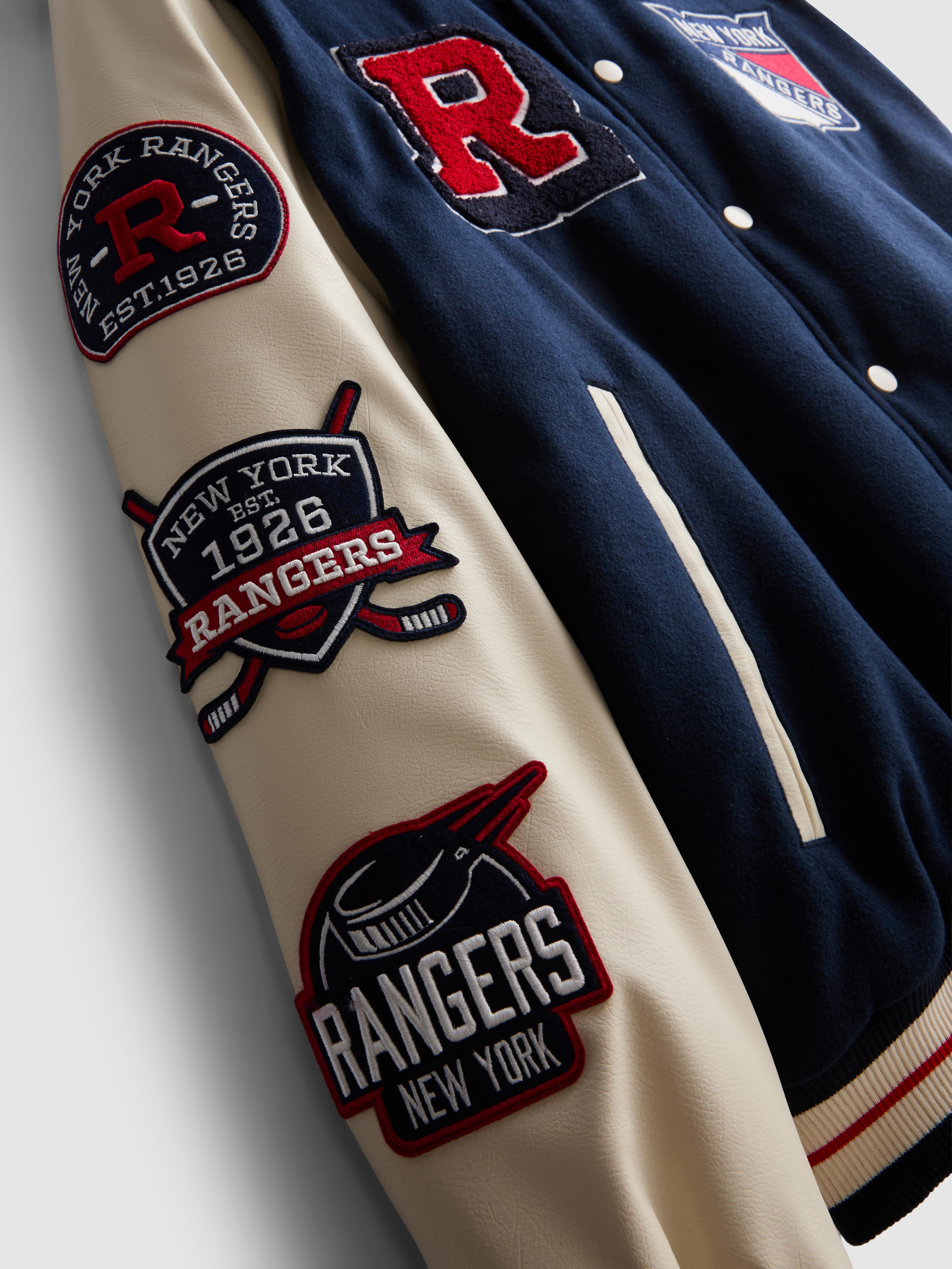 NHL New York Rangers Varsity Jacket