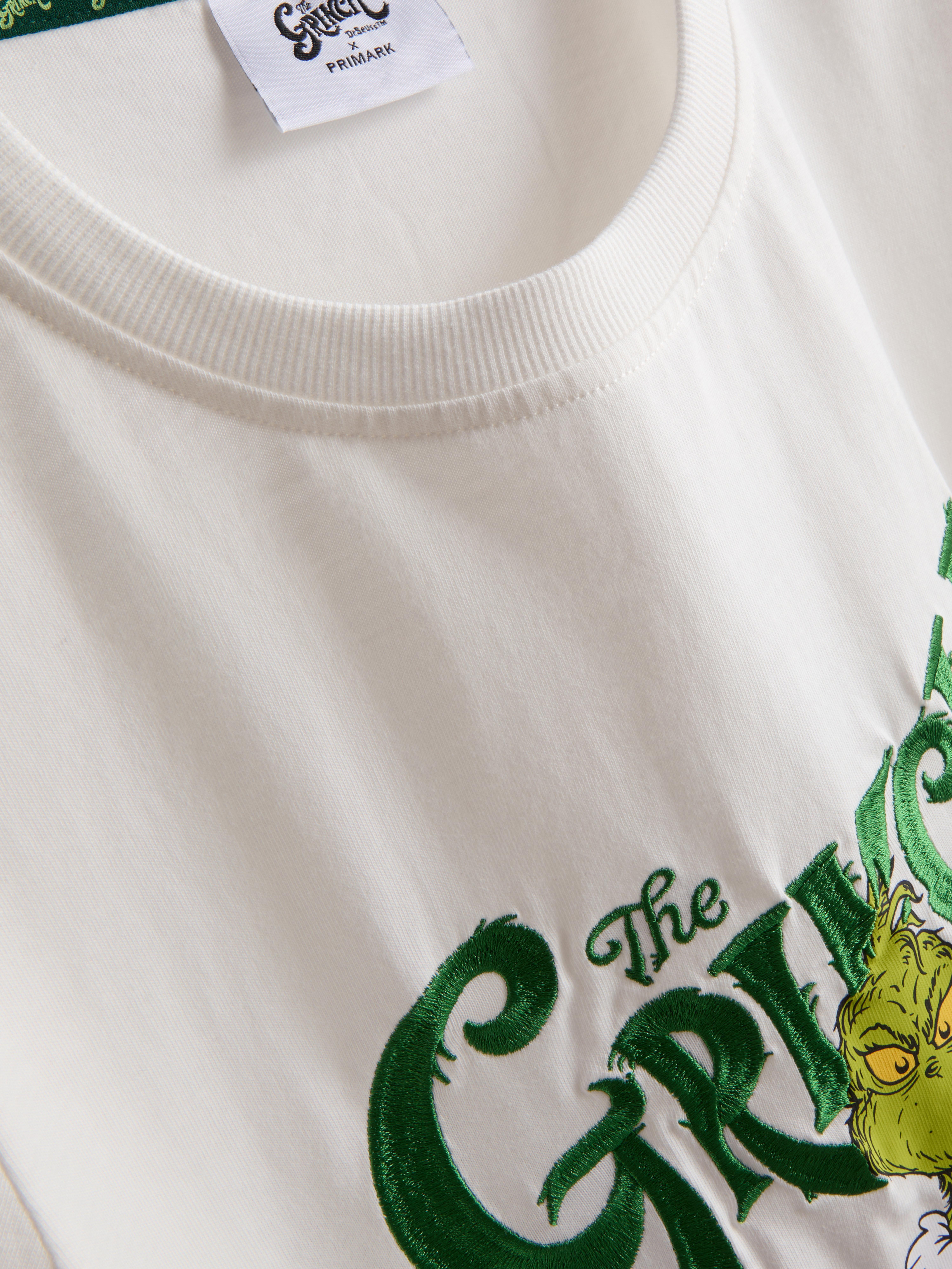 The Grinch Pure Cotton Christmas Graphic Tee