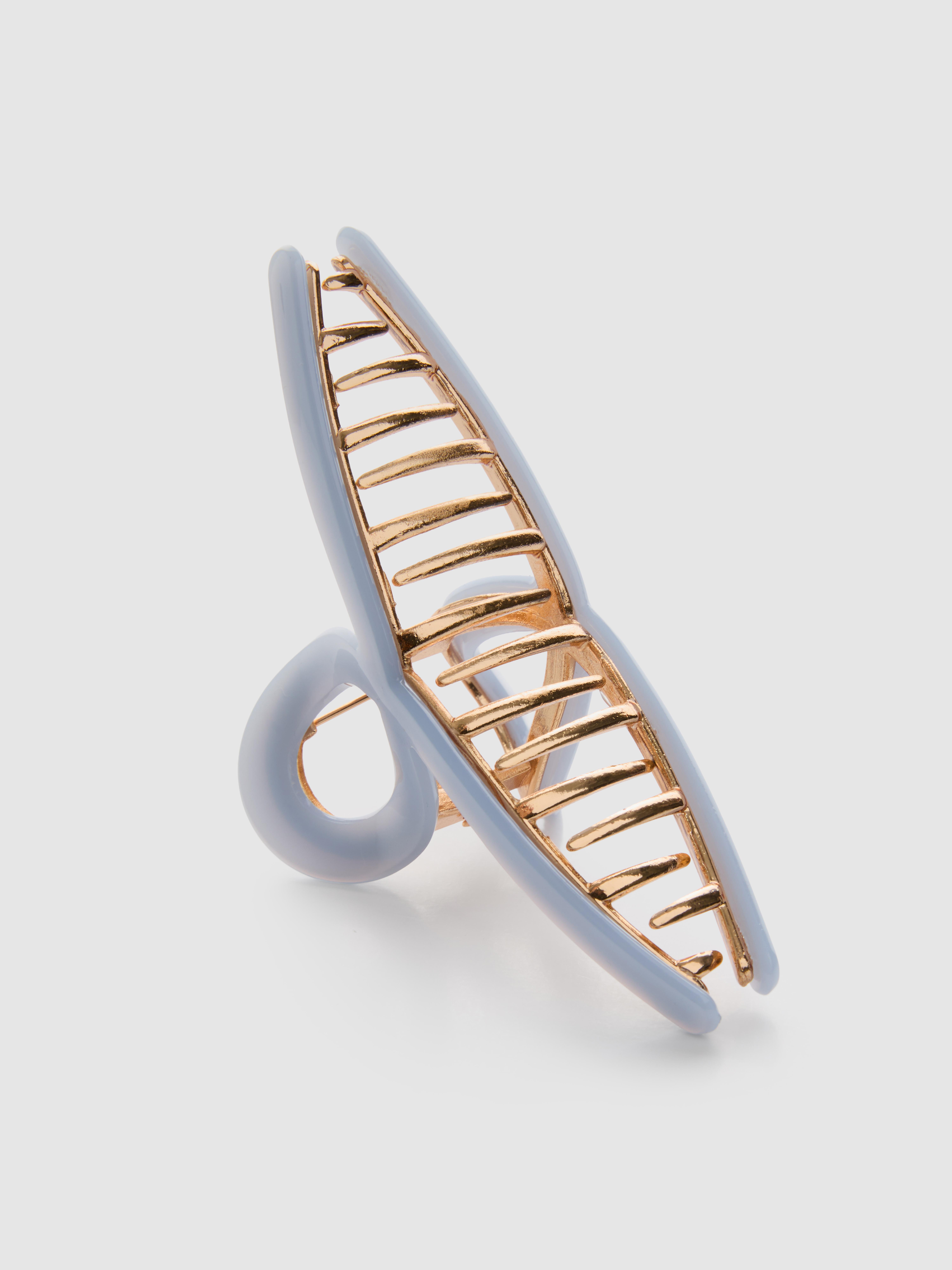 Tortoiseshell-Effect Hair Claw Clip