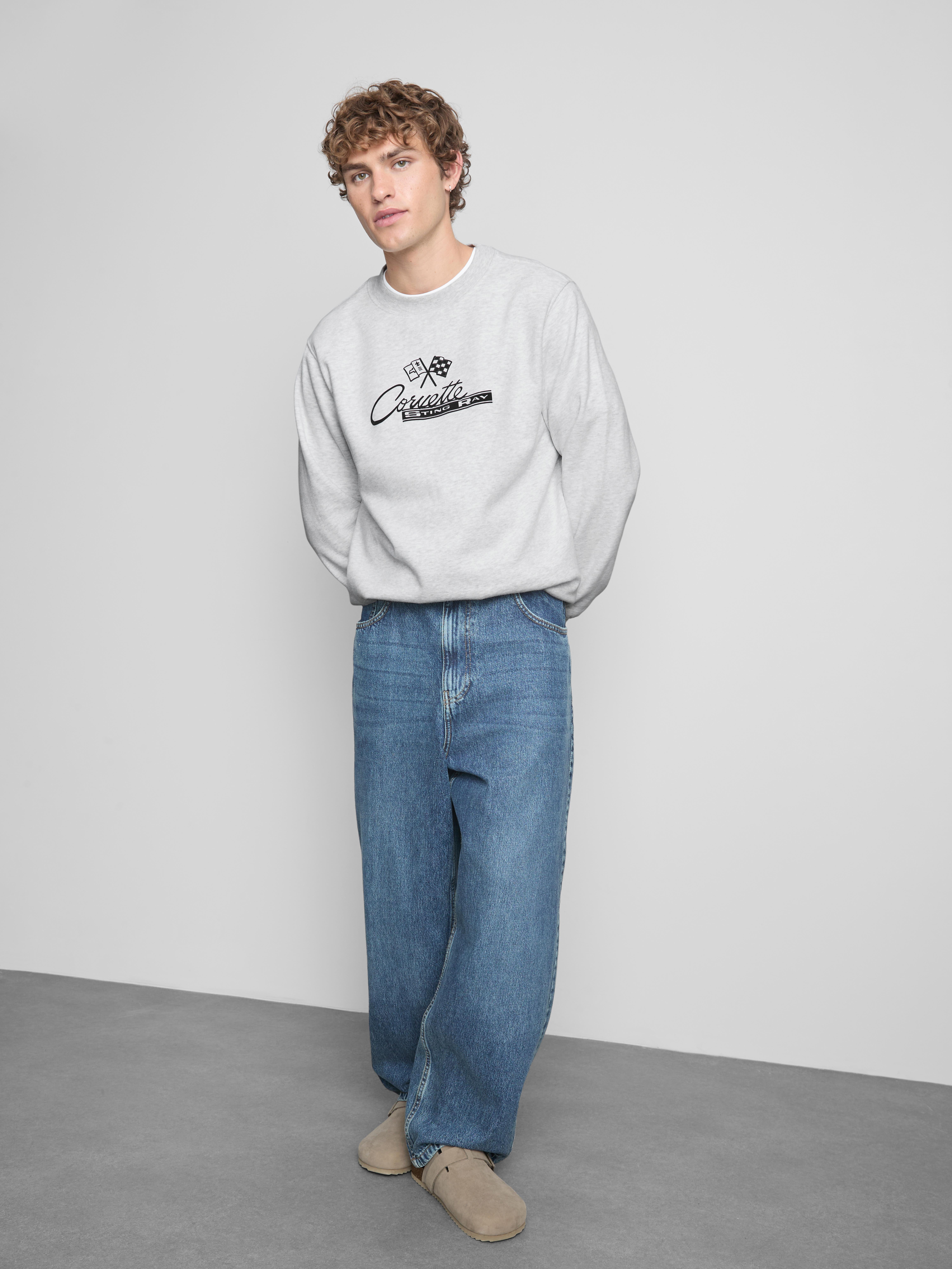 Cotton-Rich Chevrolet Corvette Sting Ray Sweatshirt