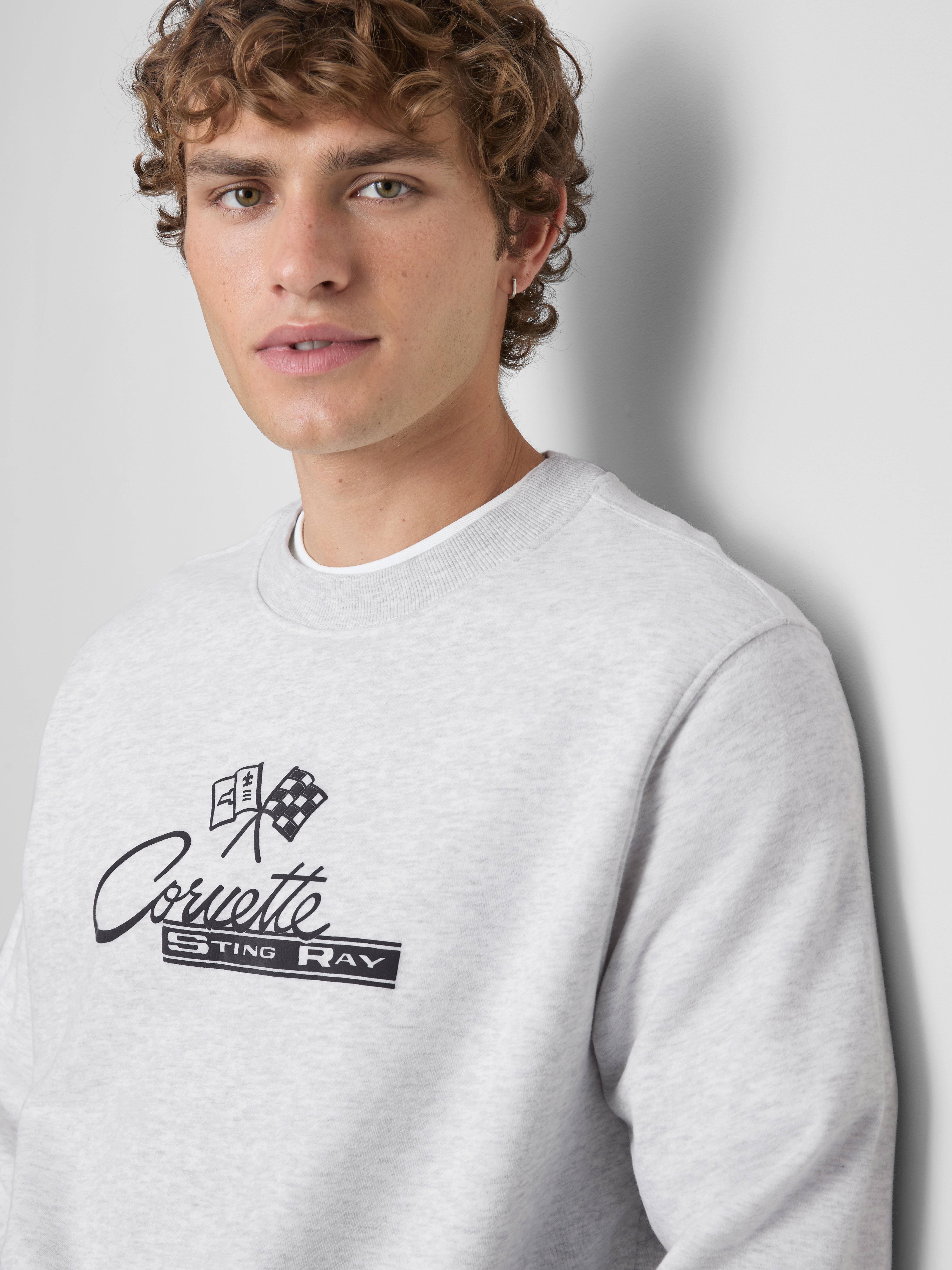 Cotton-Rich Chevrolet Corvette Sting Ray Sweatshirt