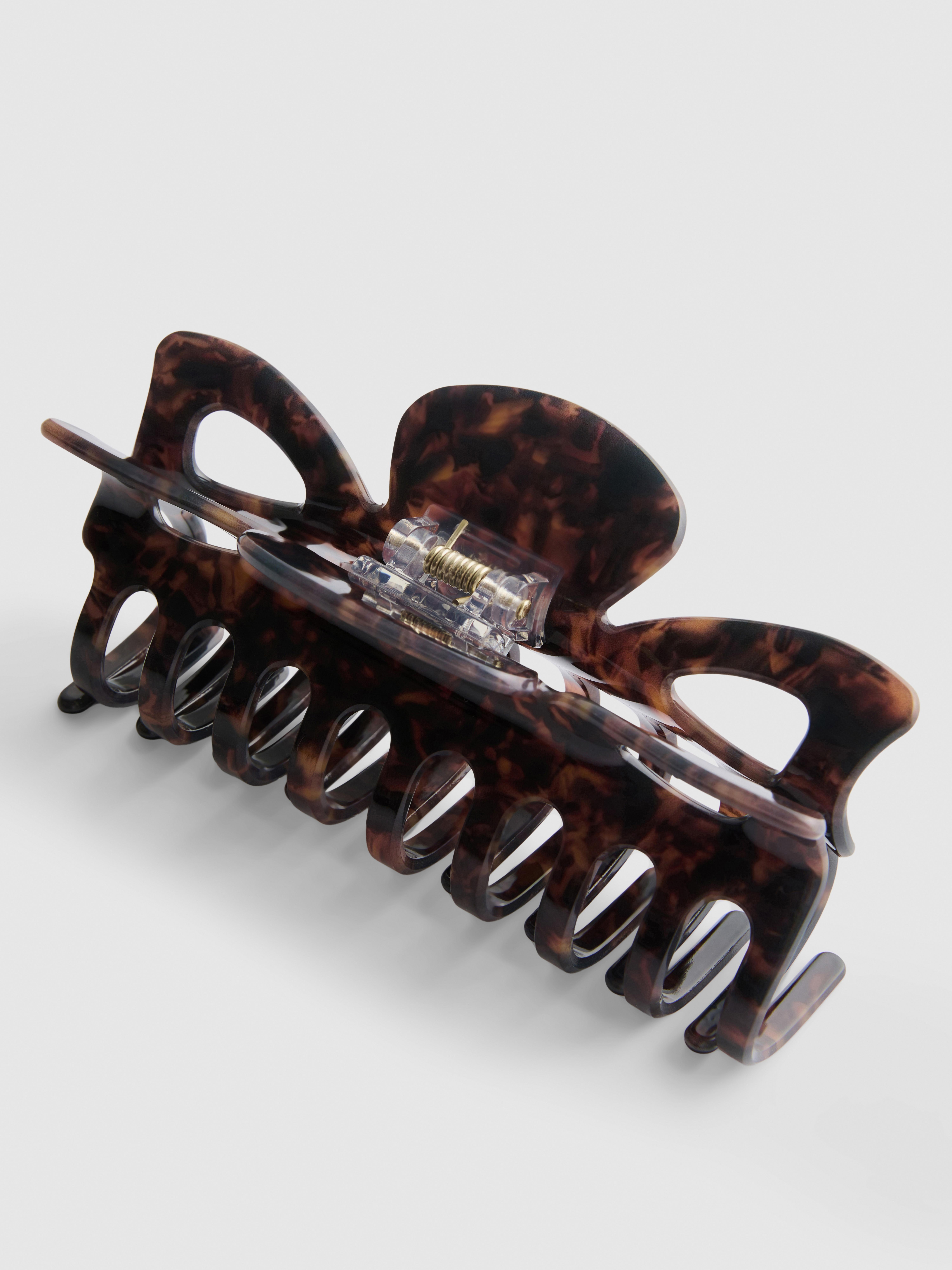 Sculpted Marbled Hair Claw