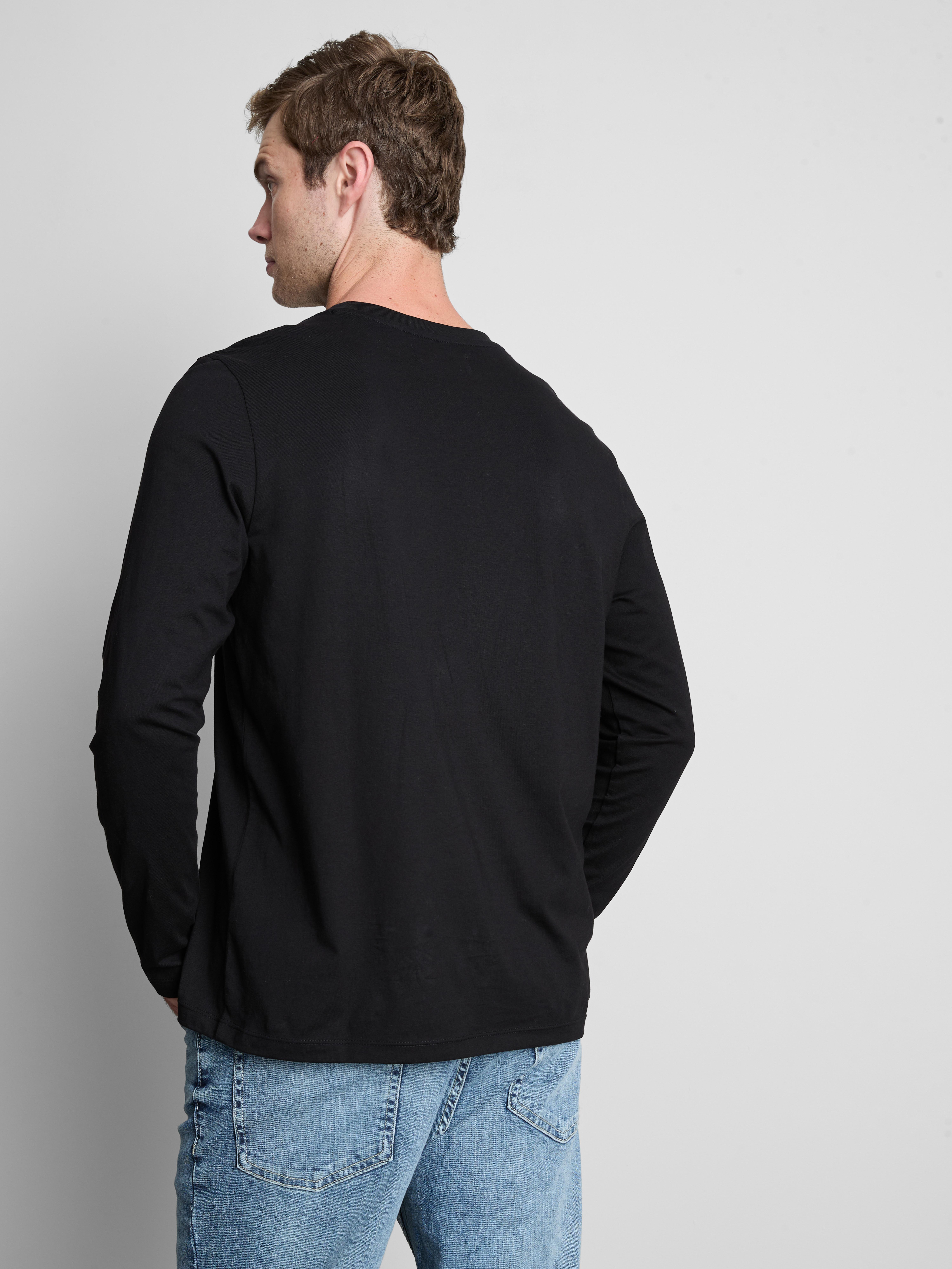 Pure Cotton Long Sleeve T-Shirt