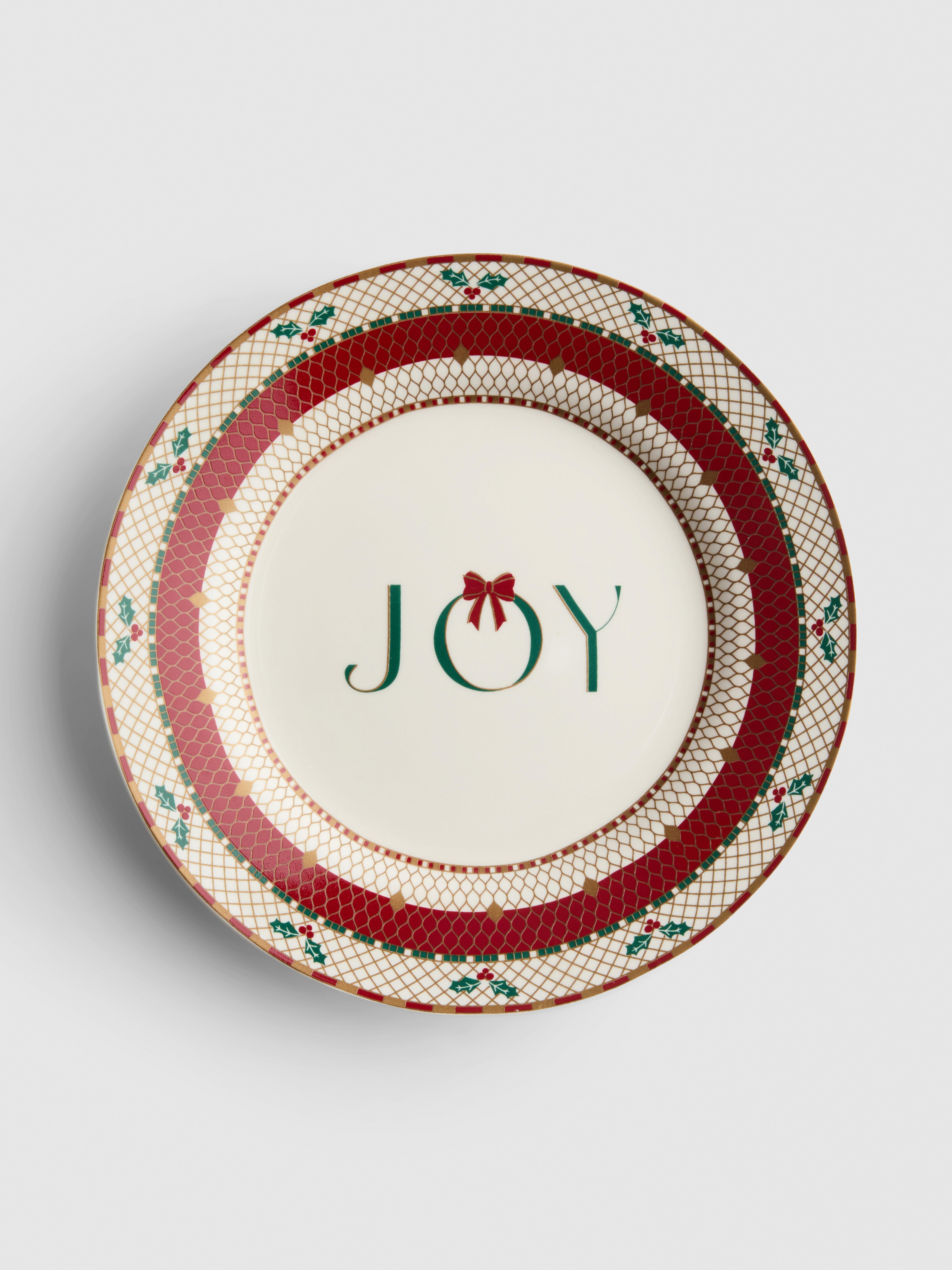 Christmas Joy Ceramic Plate