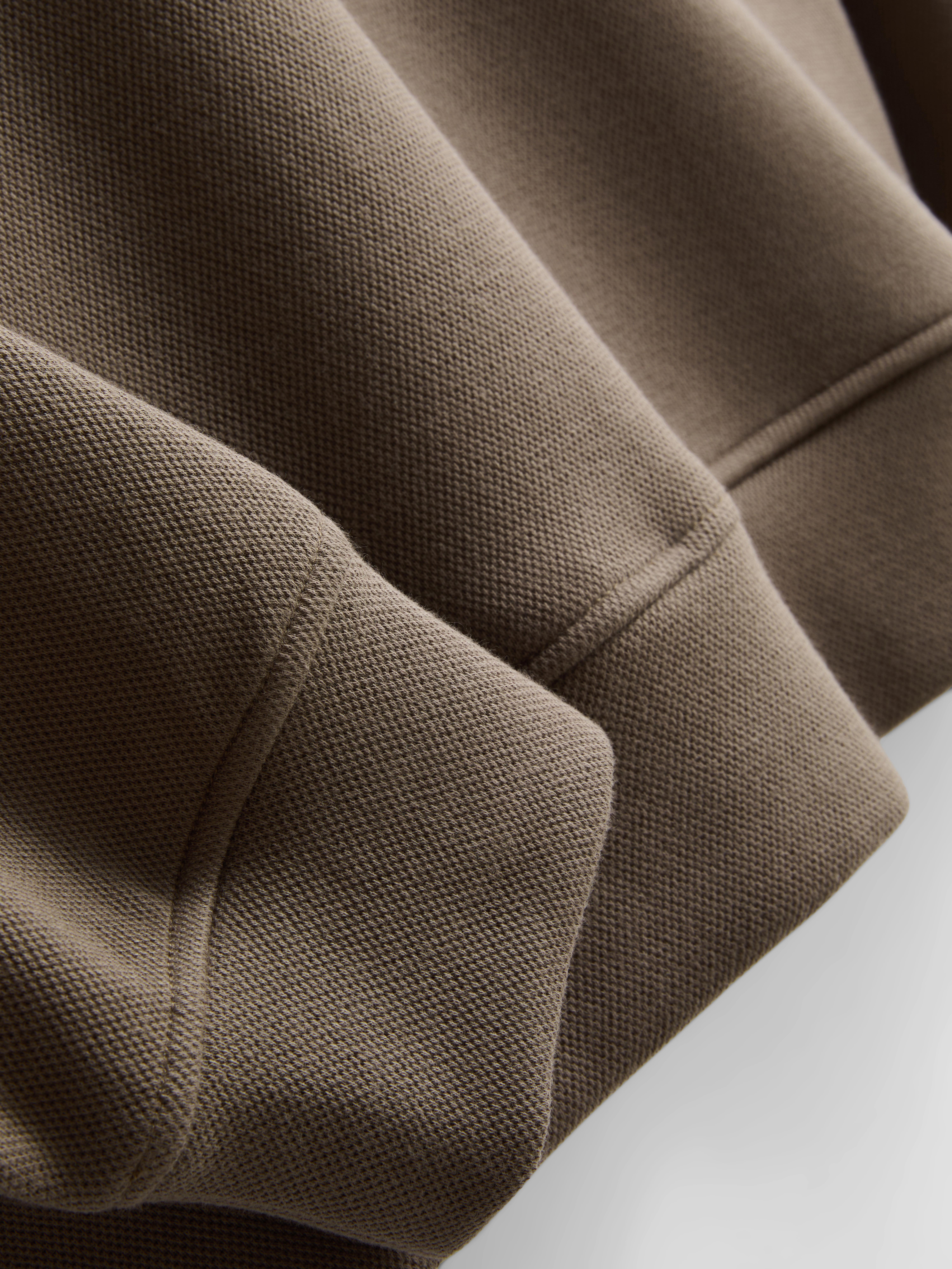 The Edit Textured Pullover Hoodie