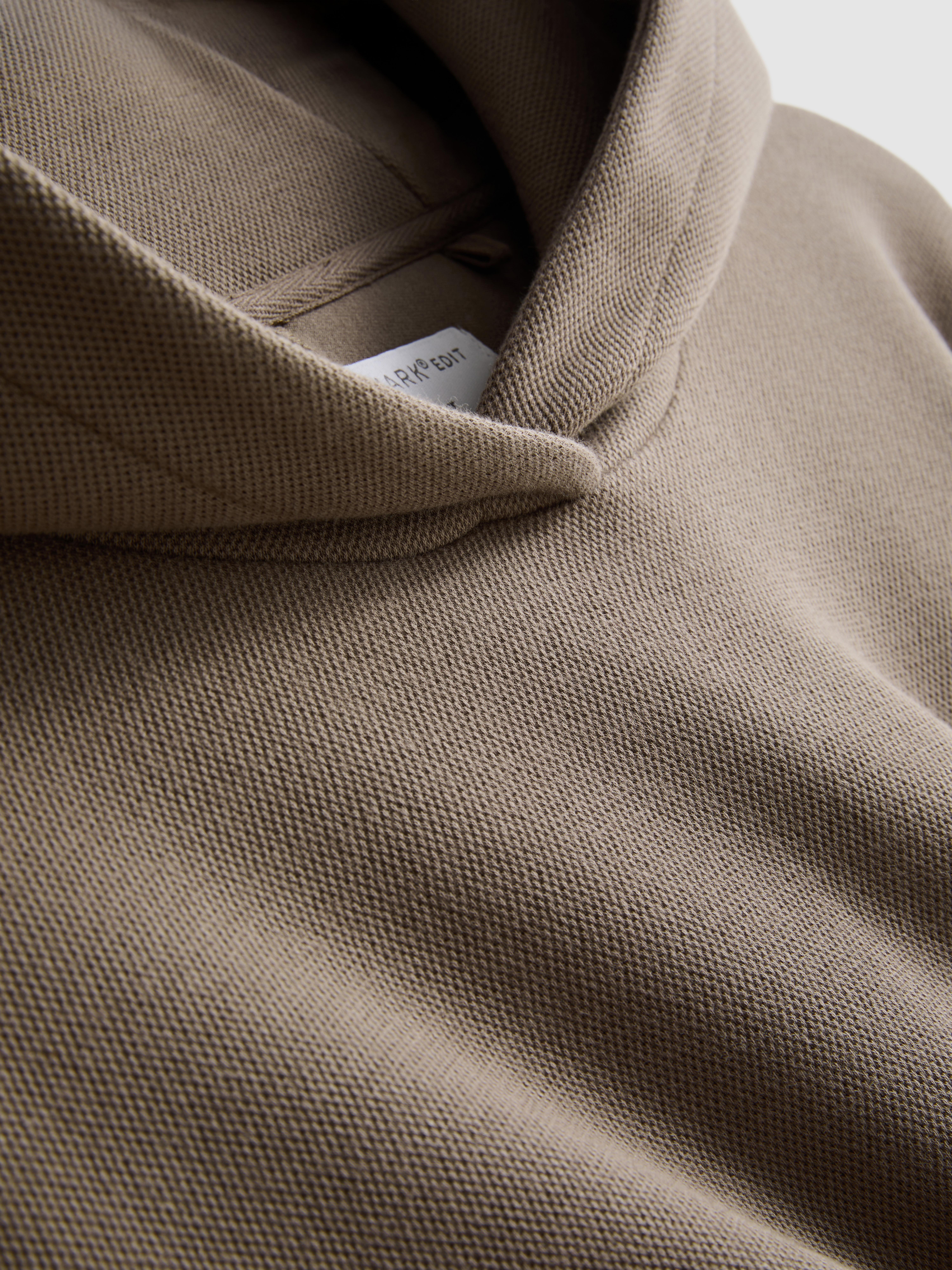 The Edit Textured Pullover Hoodie