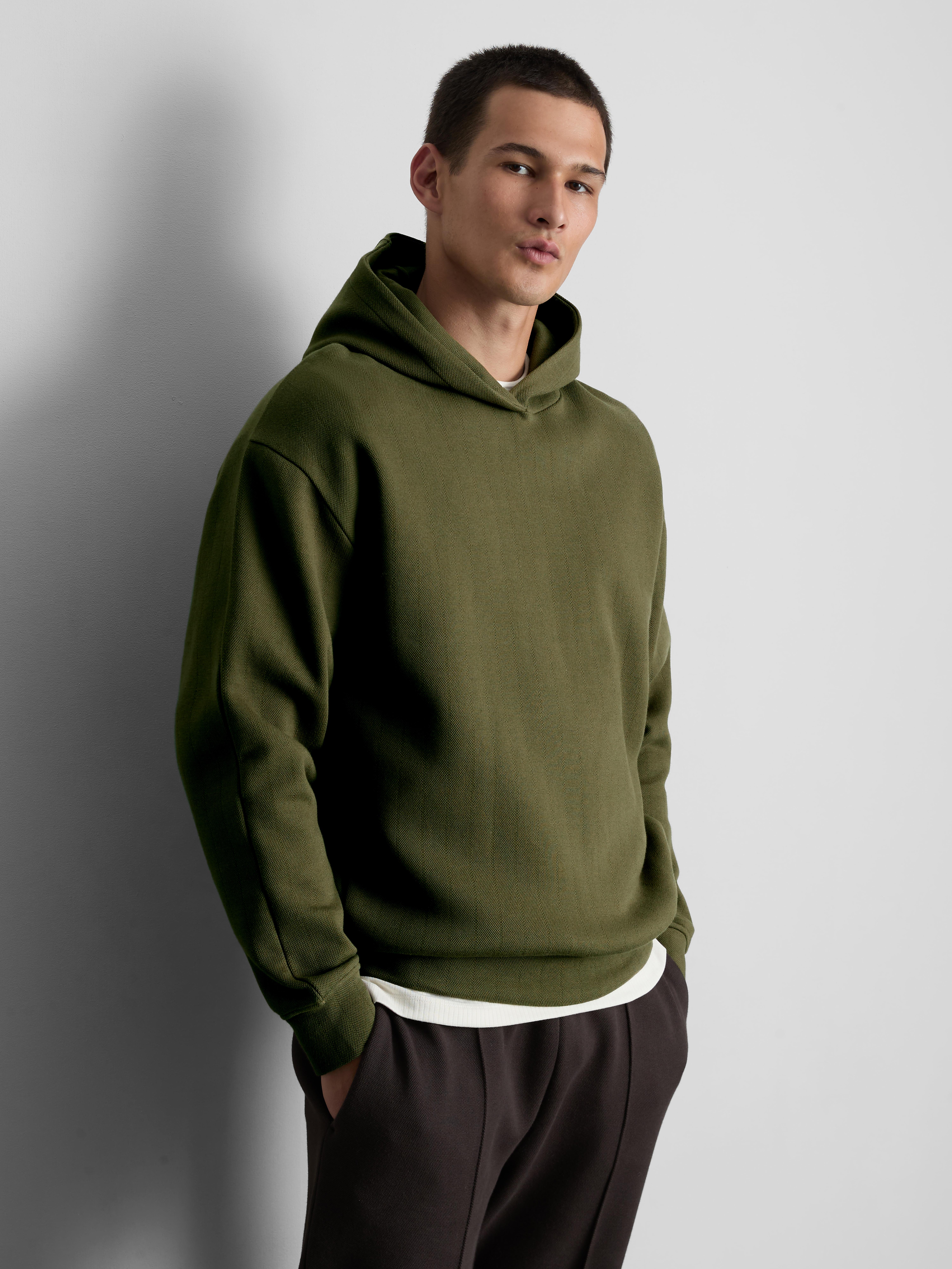 The Edit Textured Hoodie
