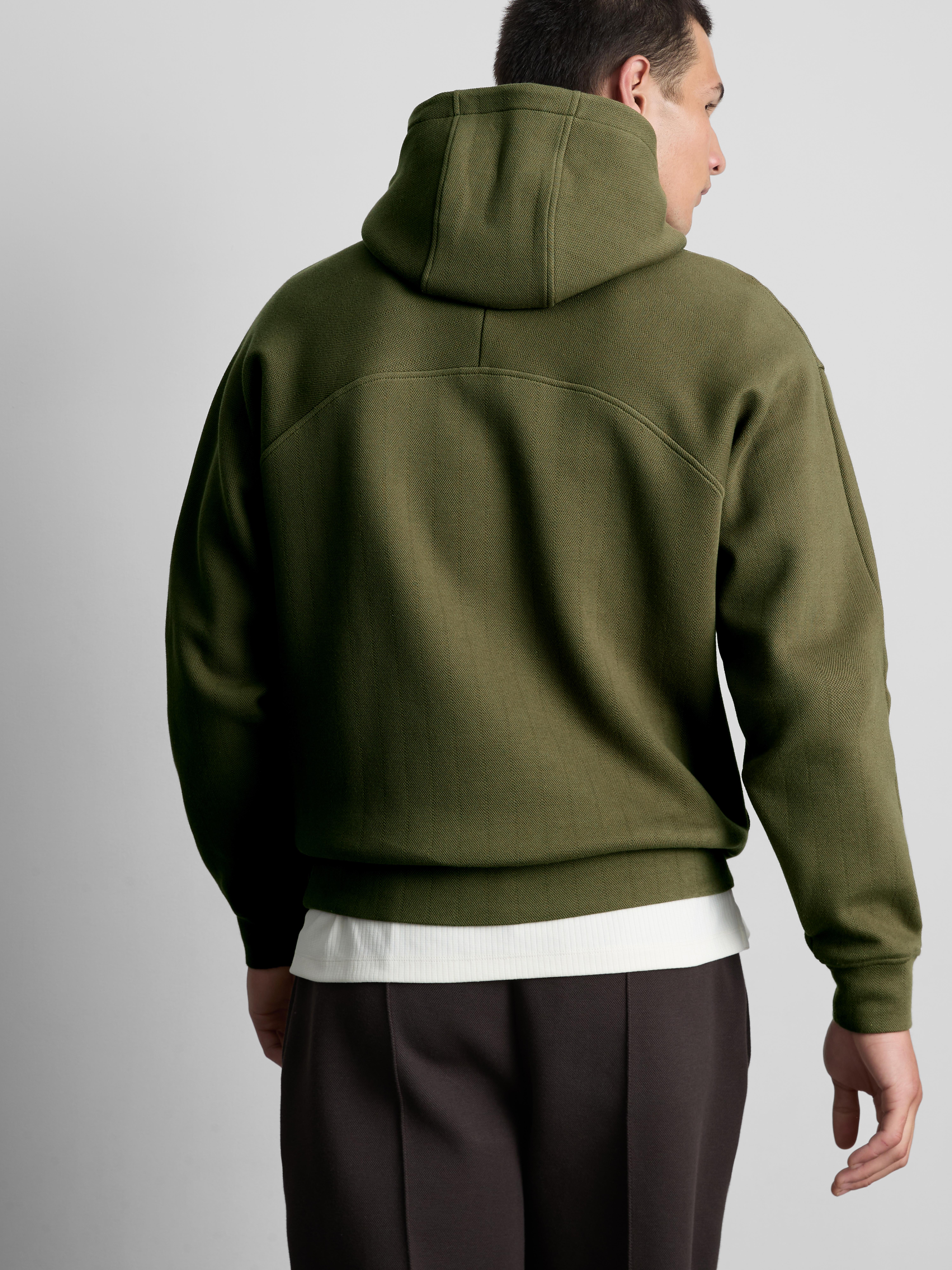 The Edit Textured Hoodie