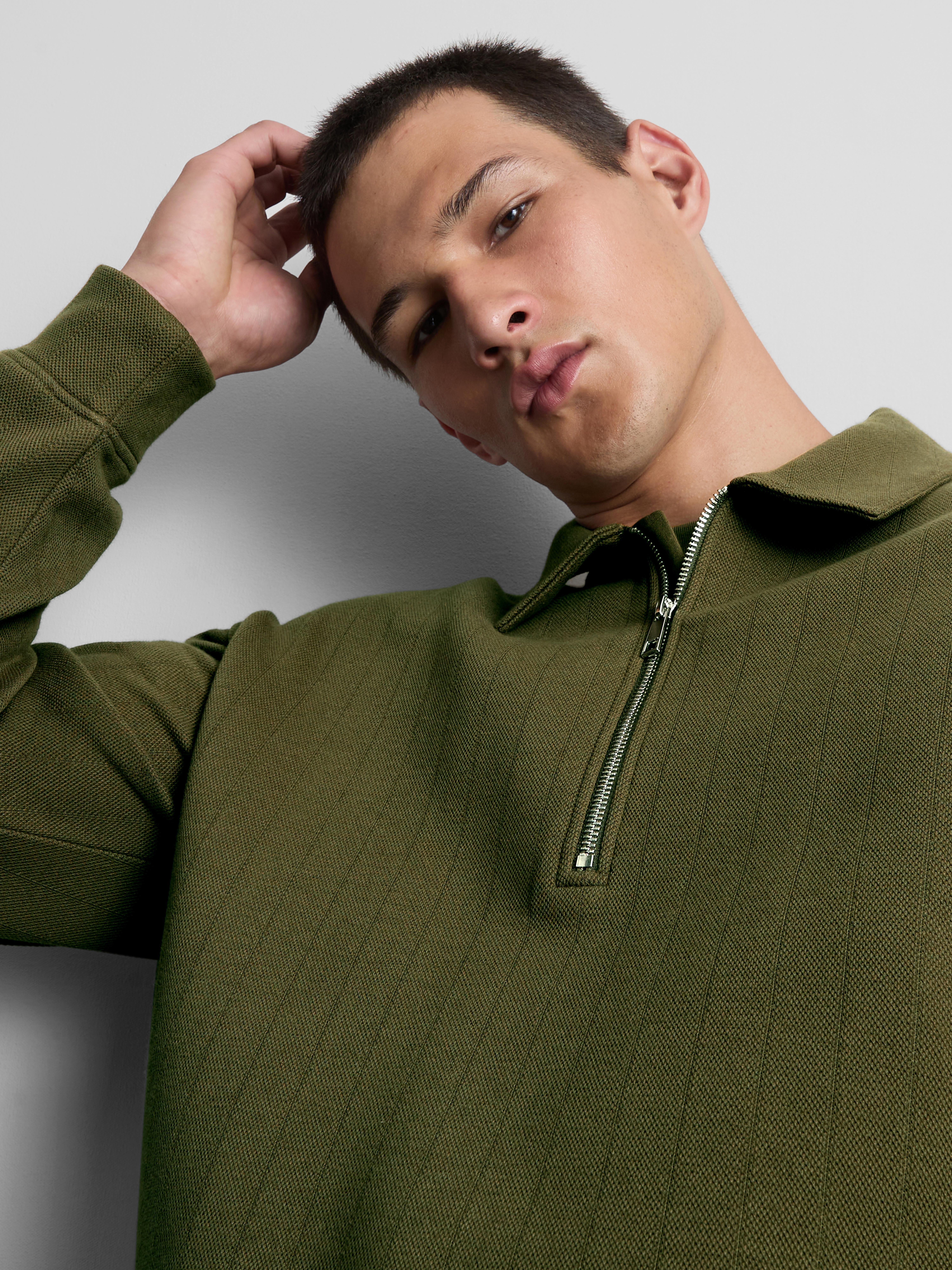 The Edit Quarter Zip Sweatshirt