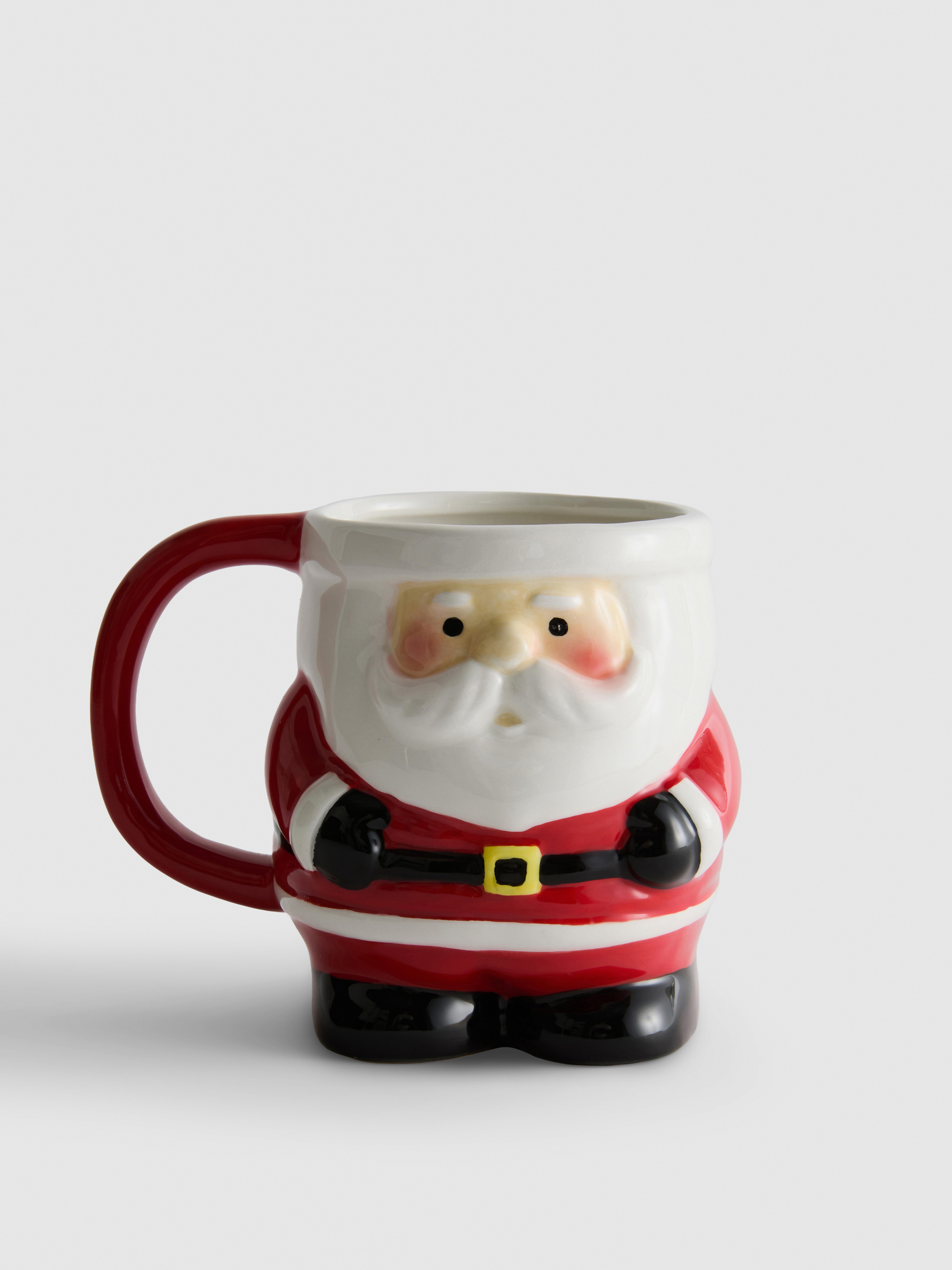 Santa Shaped Mug