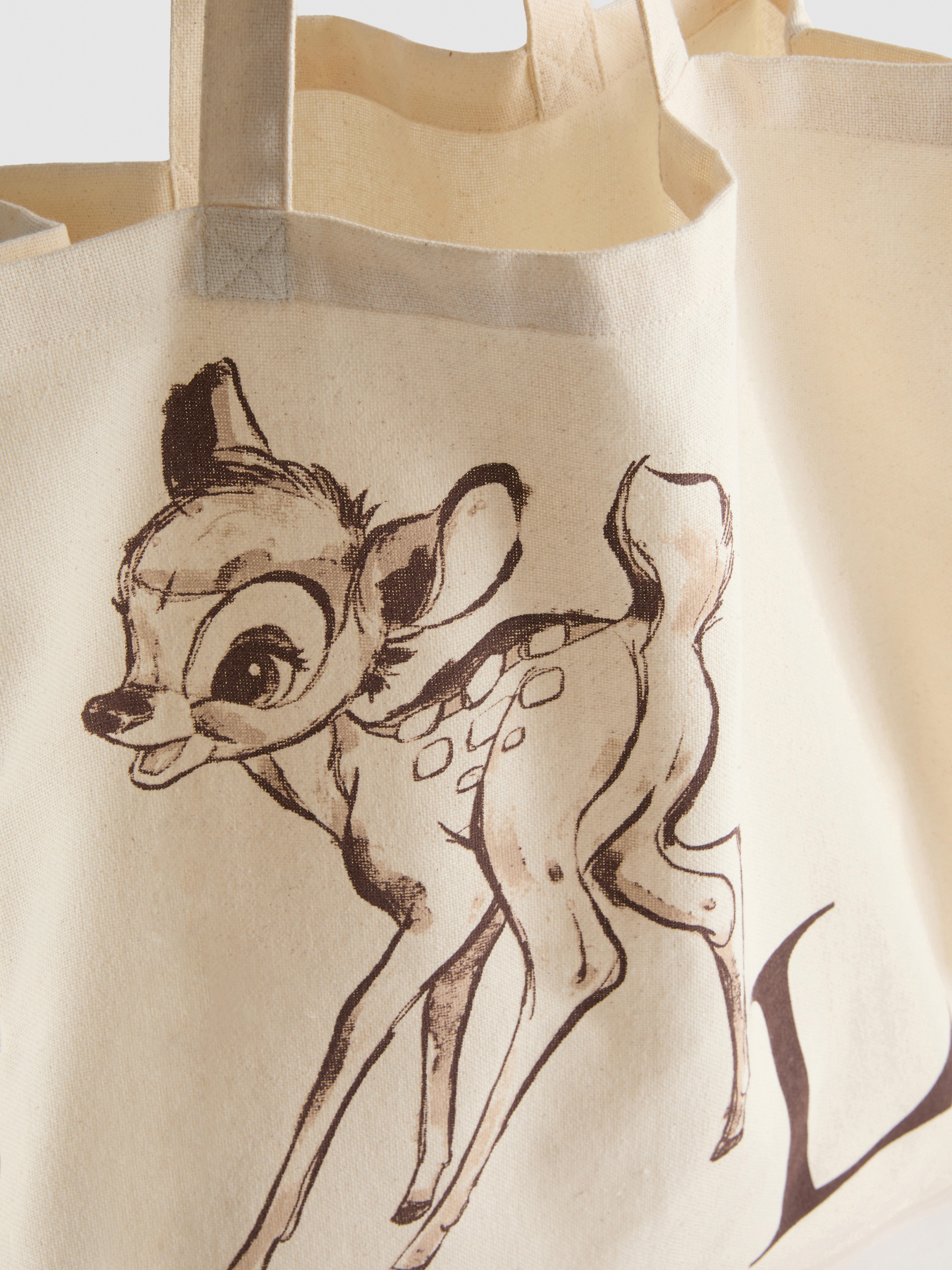 Sac fourre-tout à initiale Disney Bambi