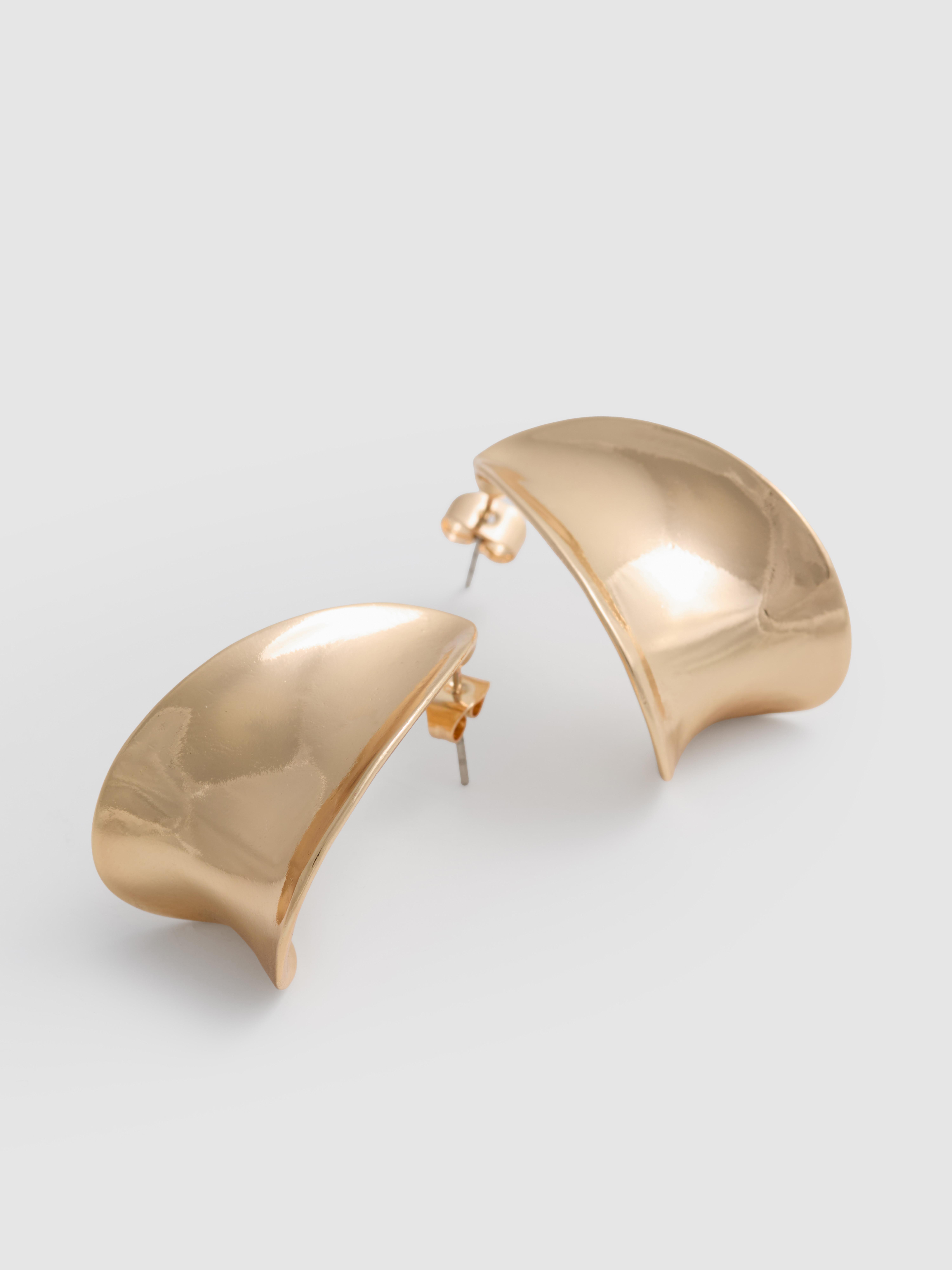 Sculptural Stud Earrings