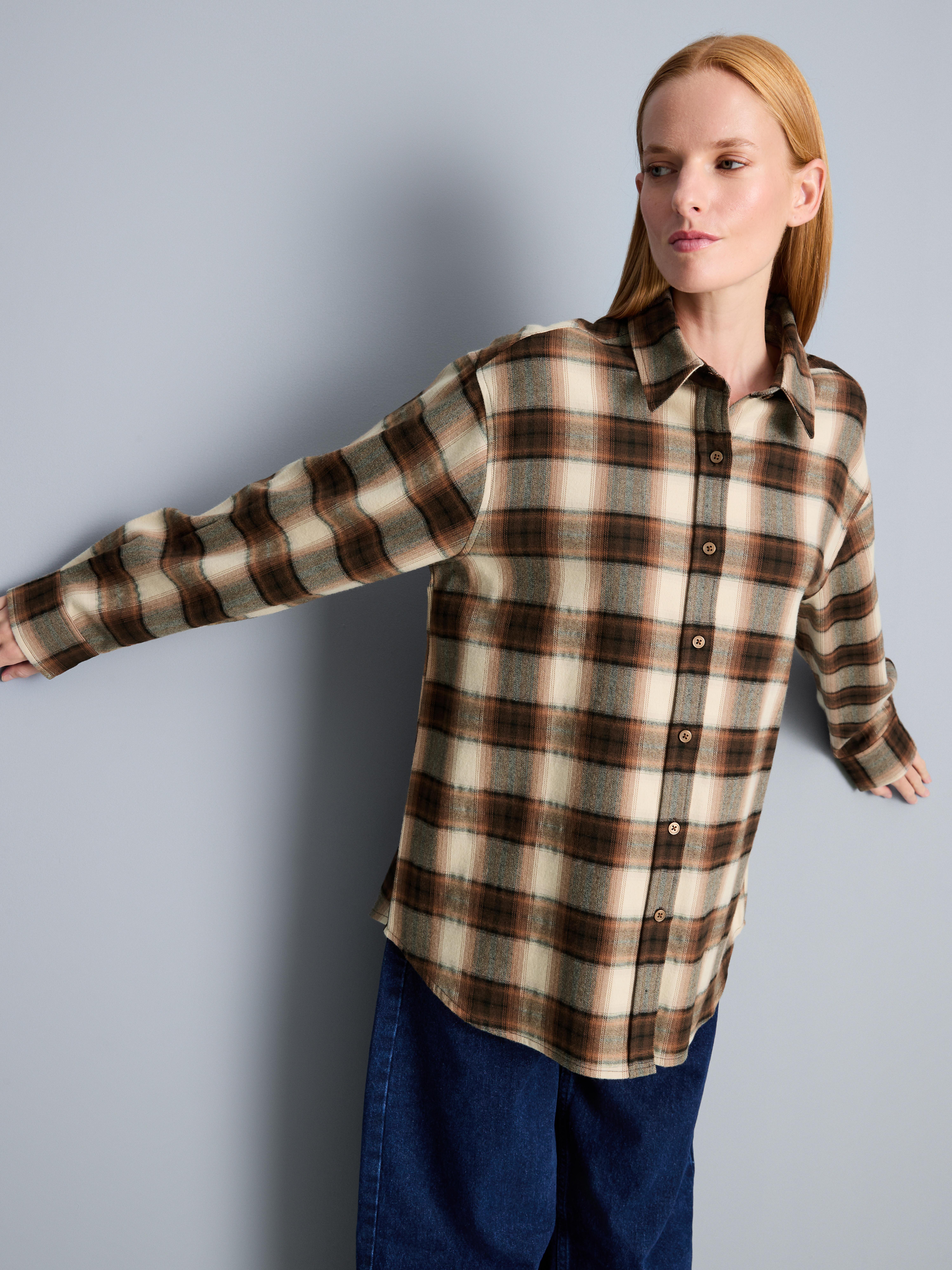 Brushed Check Shirt