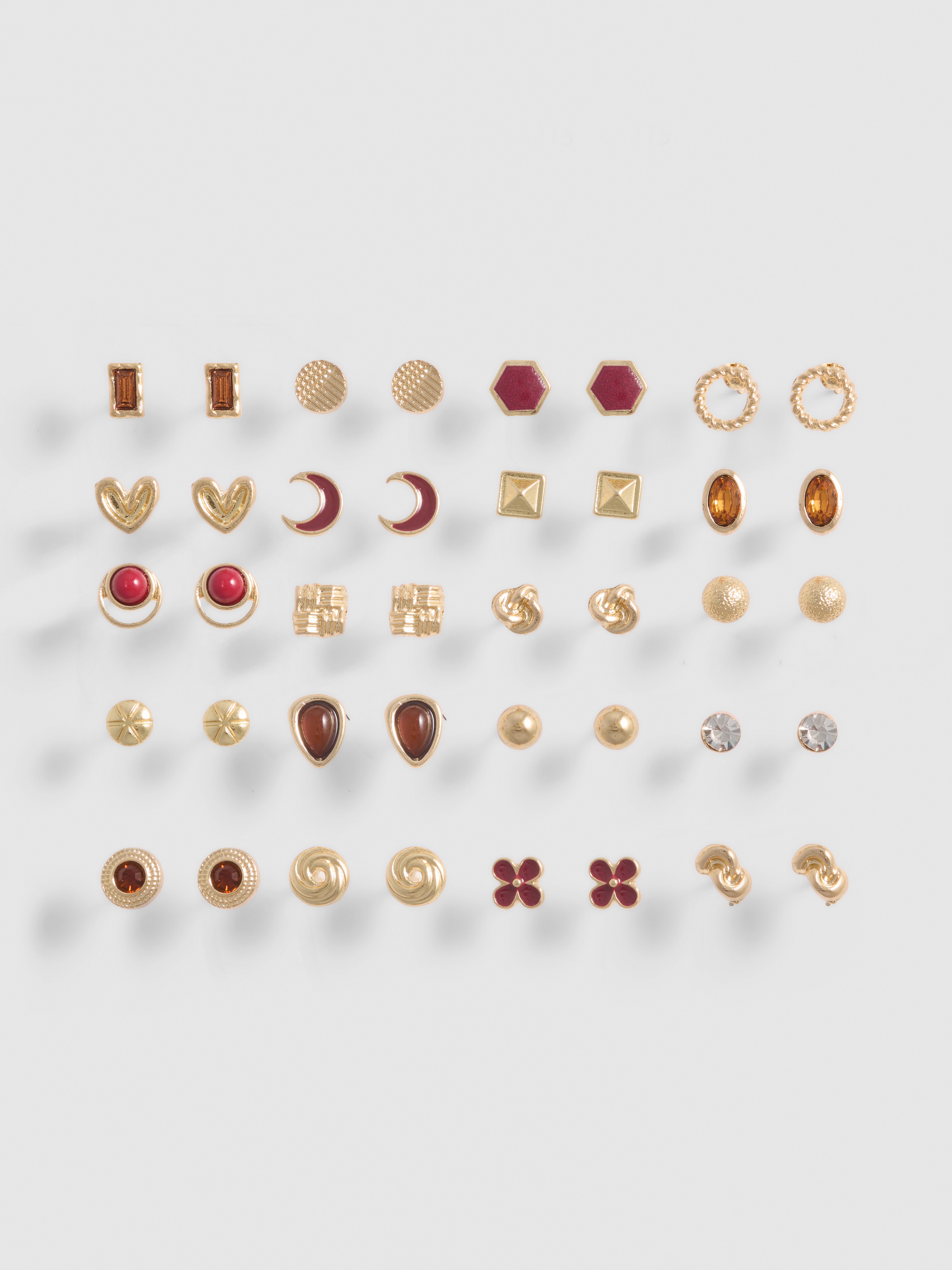 The Primark Scene | 20pk Mixed Stud Earrings