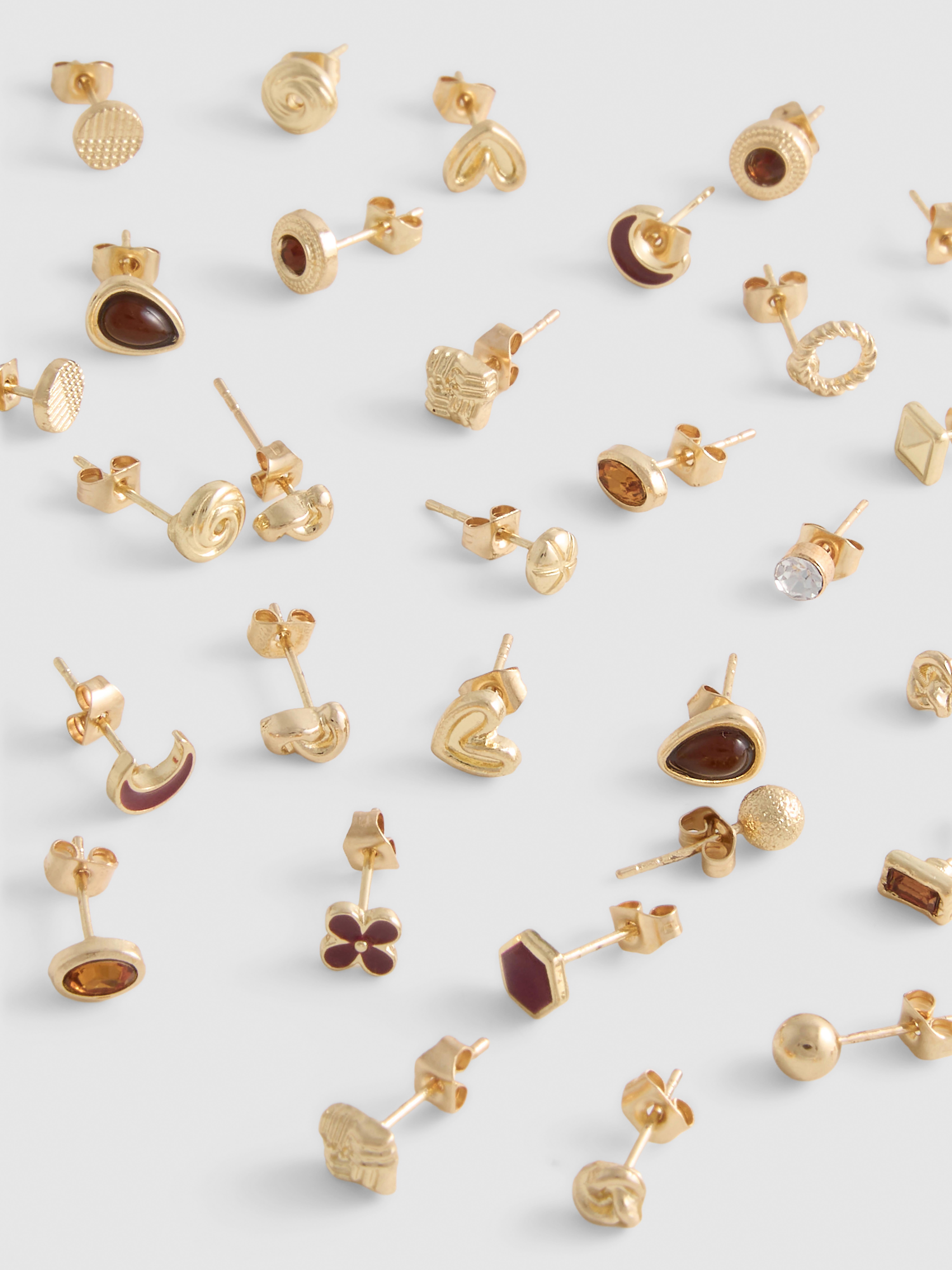 The Primark Scene | 20pk Mixed Stud Earrings