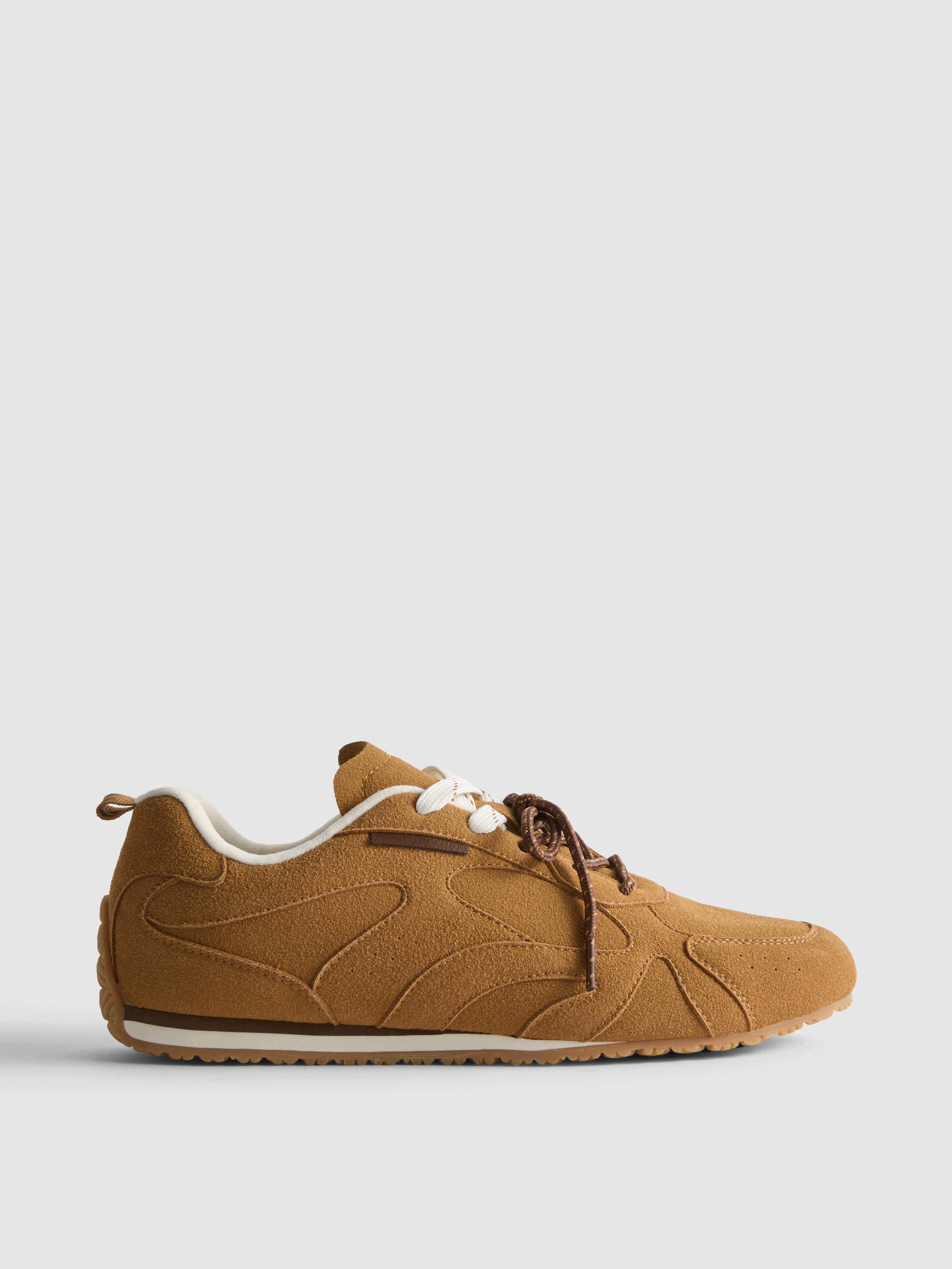 Faux Suede Low Tops
