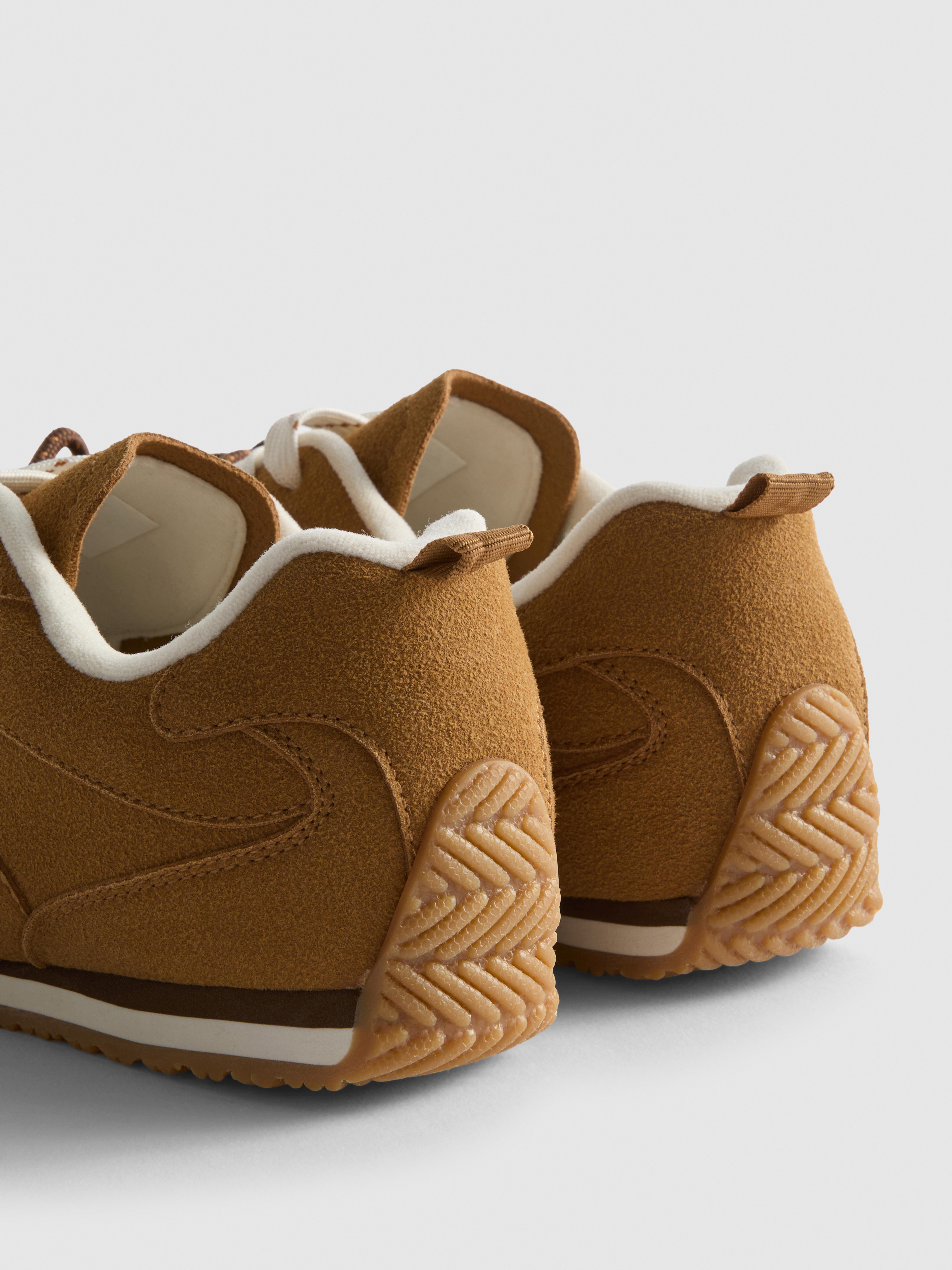 Faux Suede Low Tops
