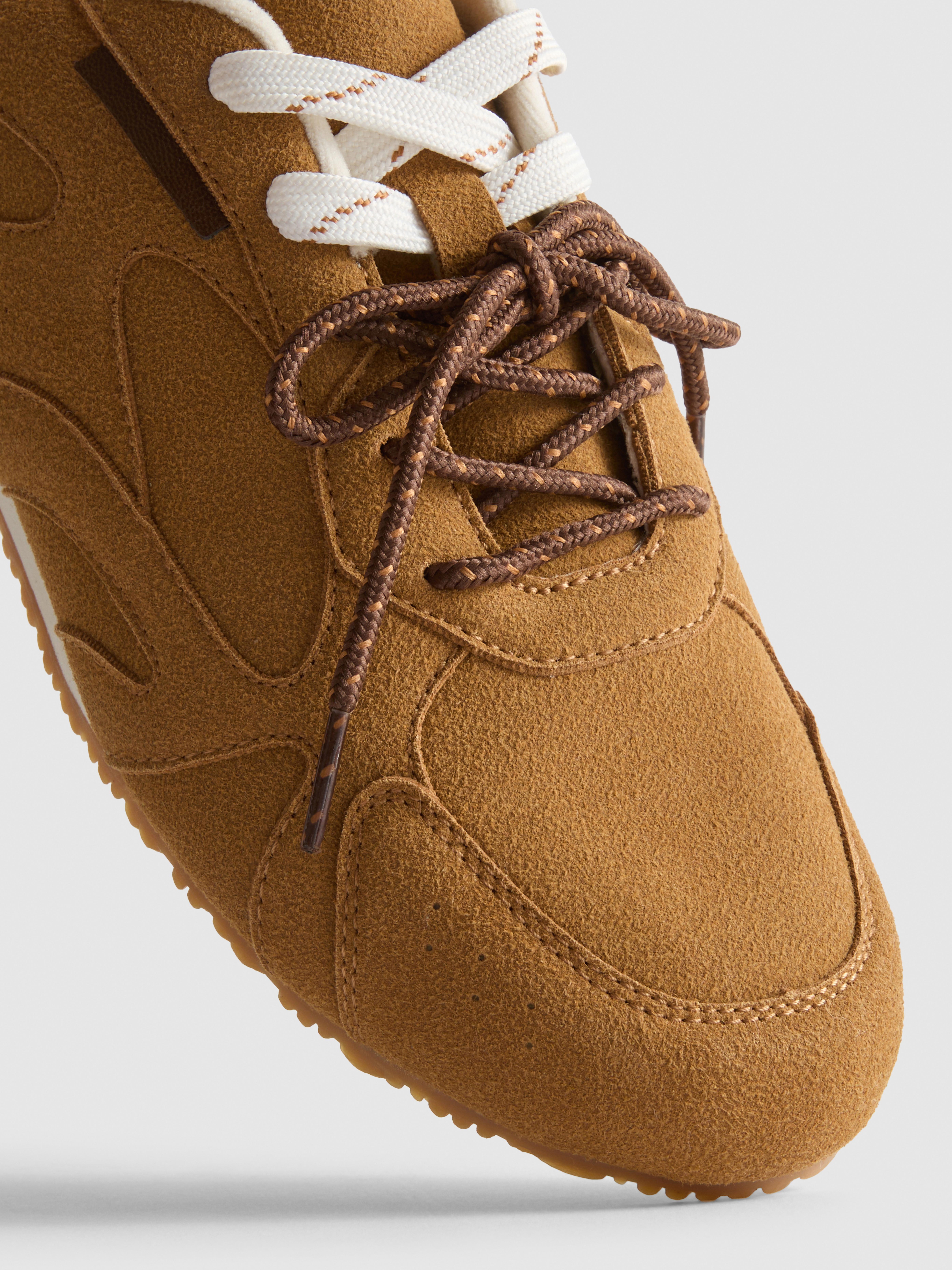 Faux Suede Low Tops