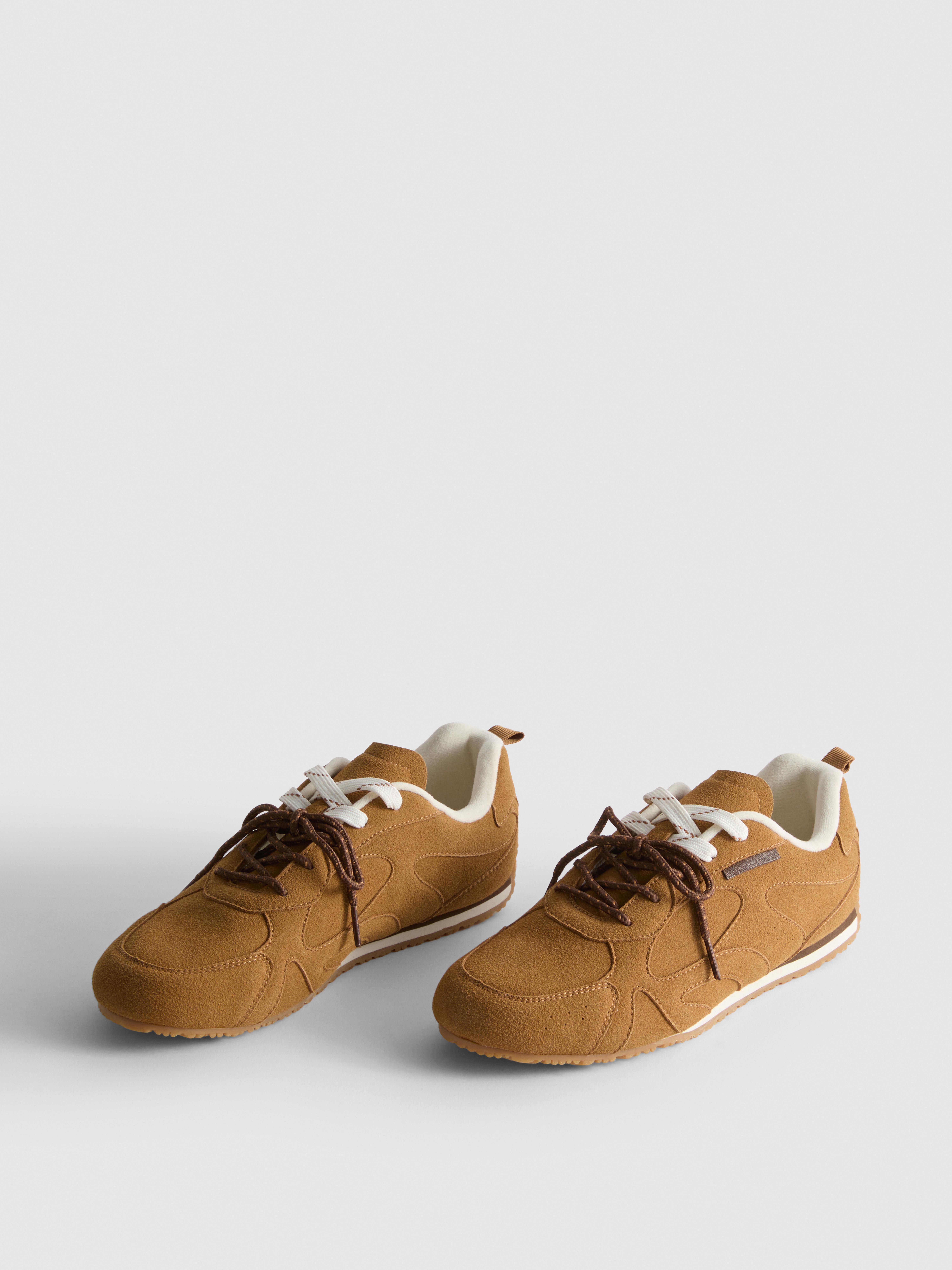 Faux Suede Low Tops