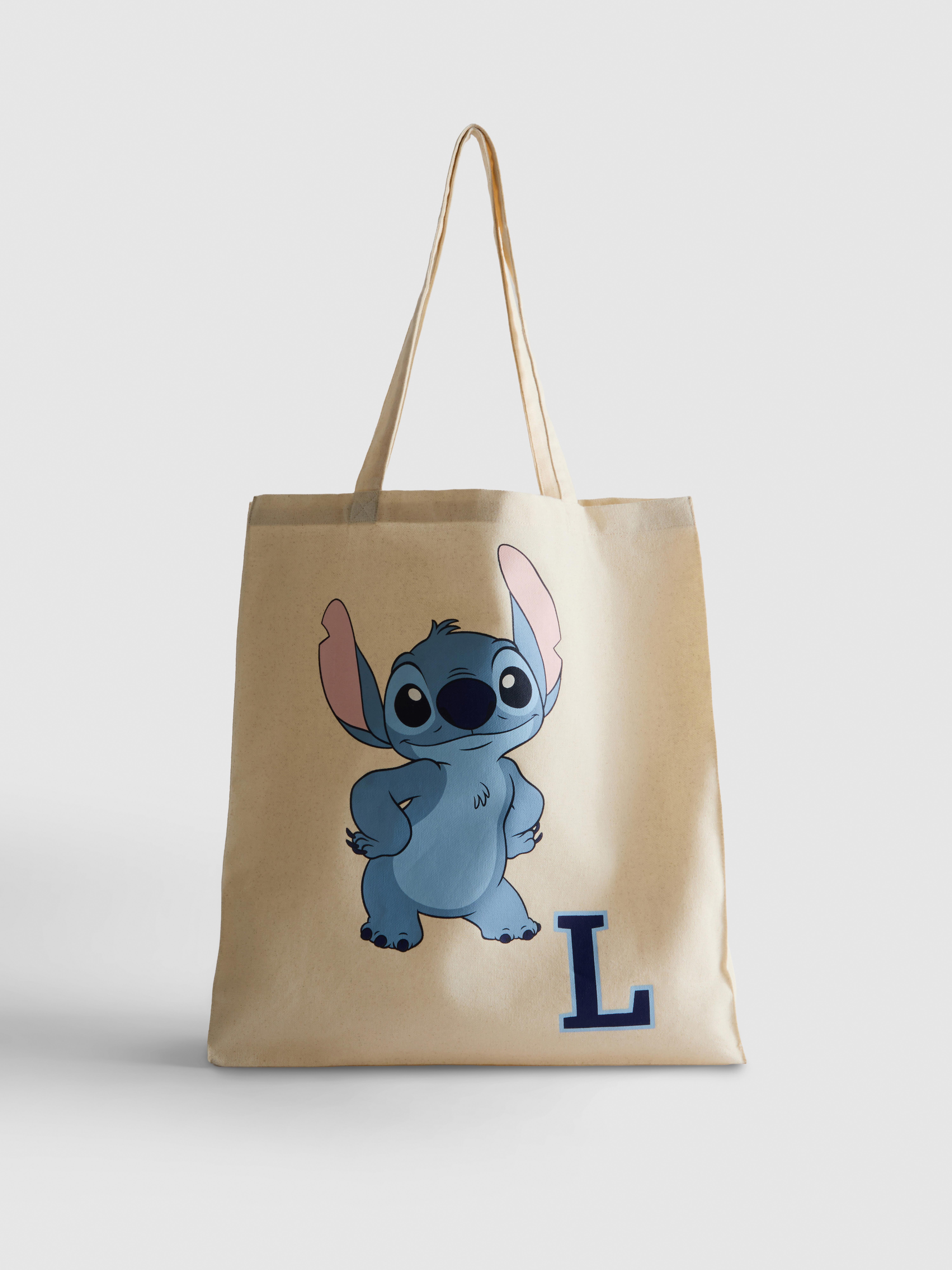 Disney’s Stitch Initial Tote Bag