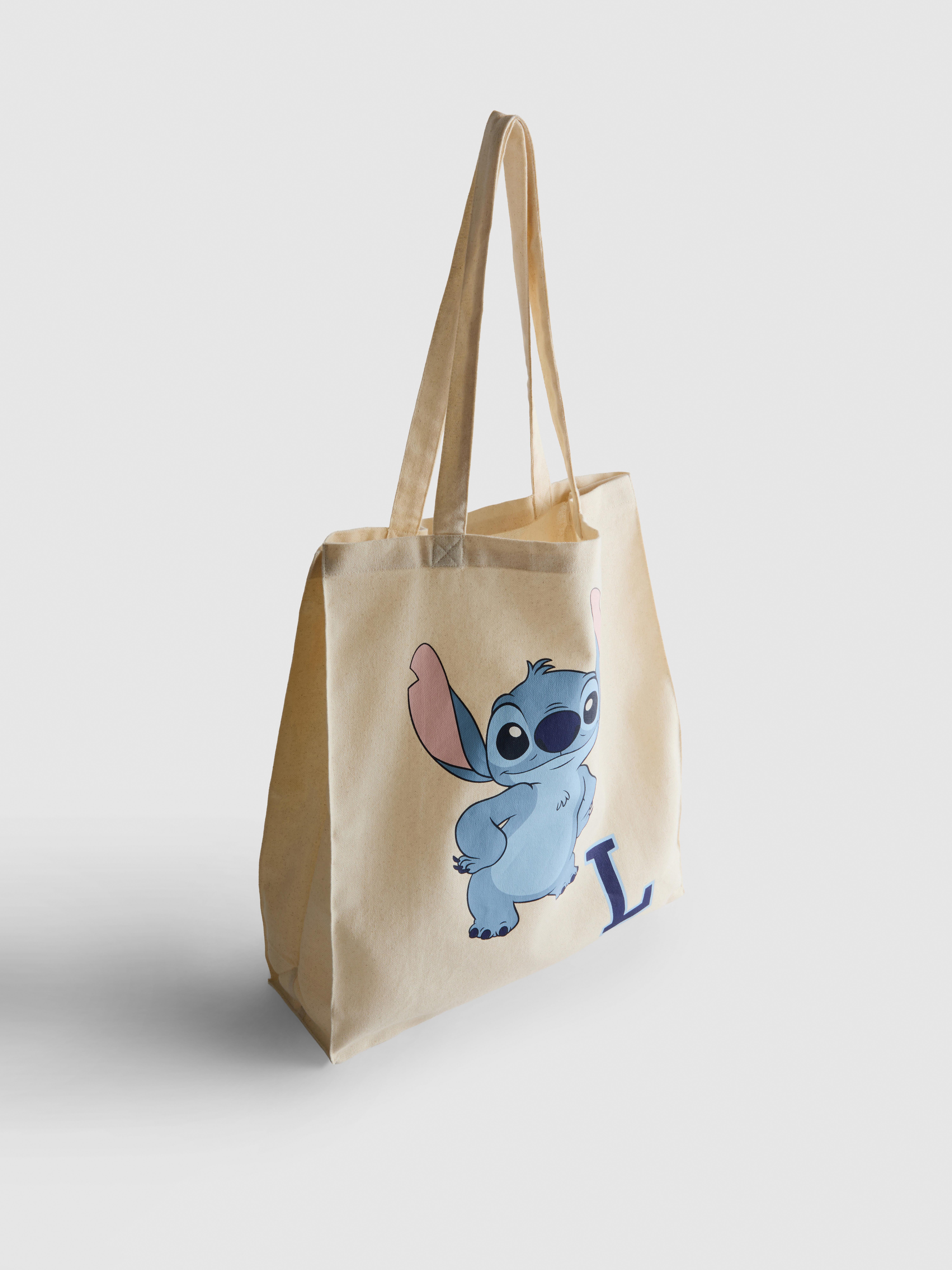 Disney’s Stitch Initial Tote Bag