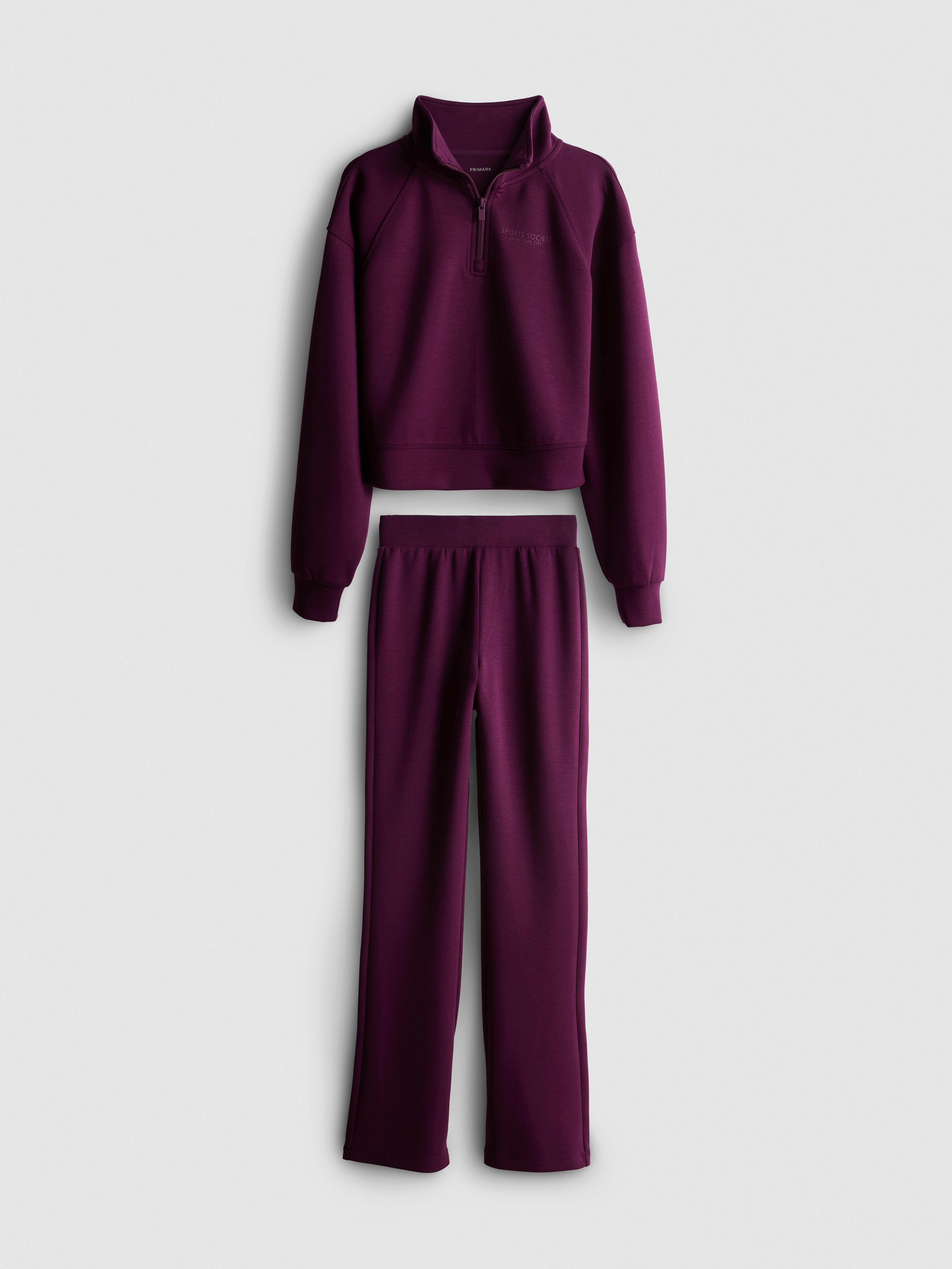 7-15yrs | Funnel Neck Sweatshirt and Sweatpants Set