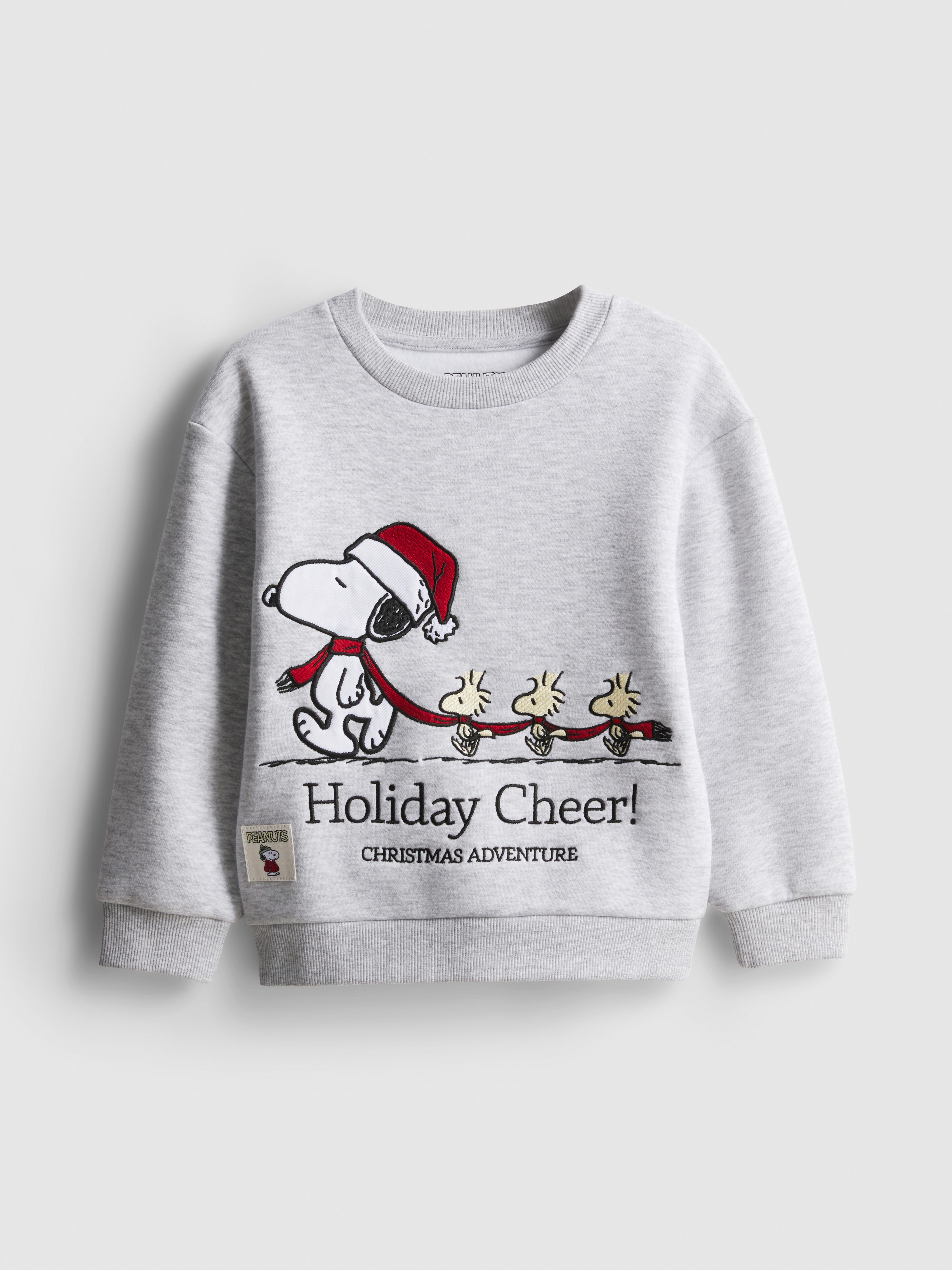 1-9yrs | Peanuts Snoopy Christmas Sweatshirt