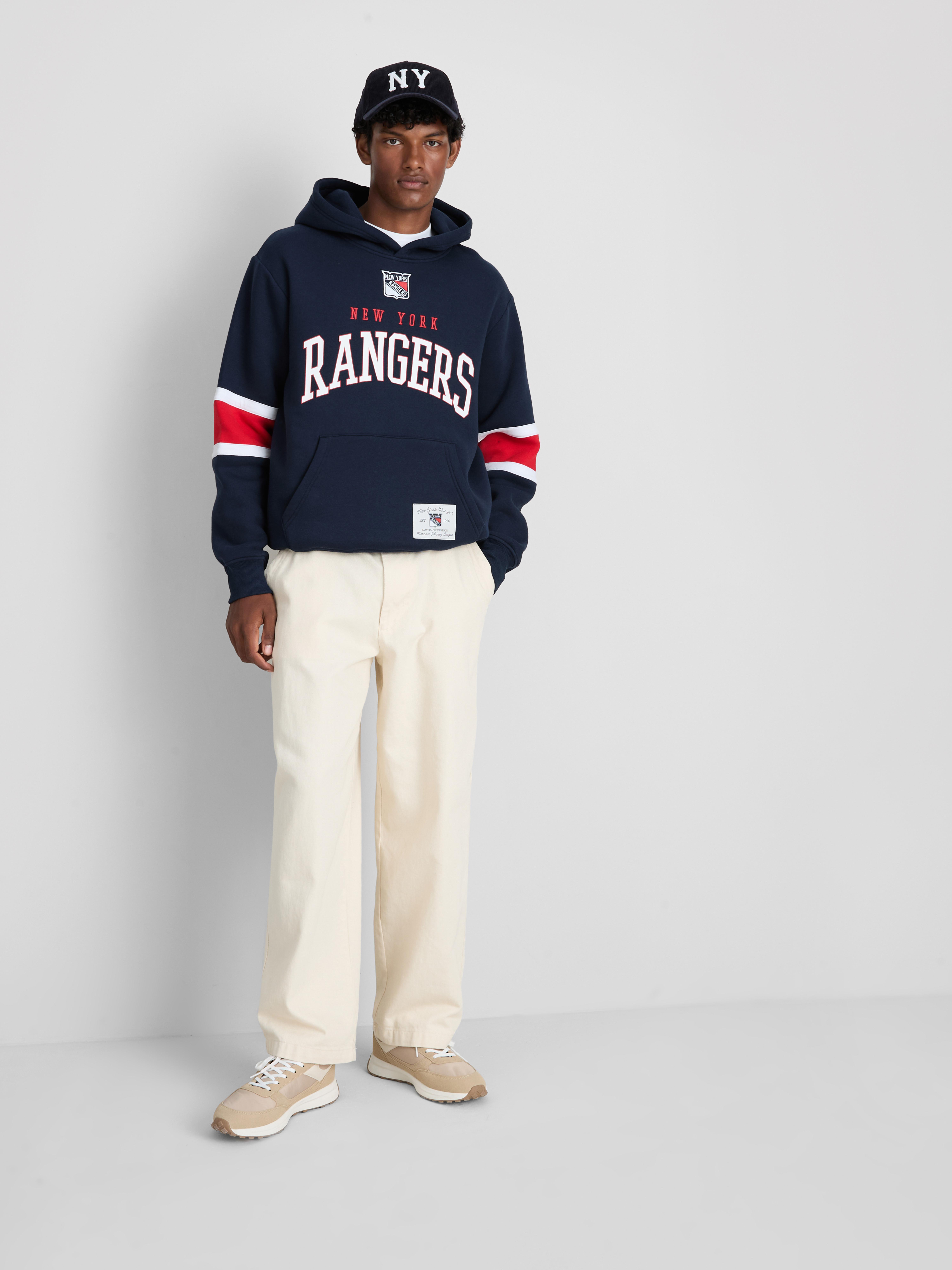 NHL New York Rangers Cotton Rich Graphic Hoodie