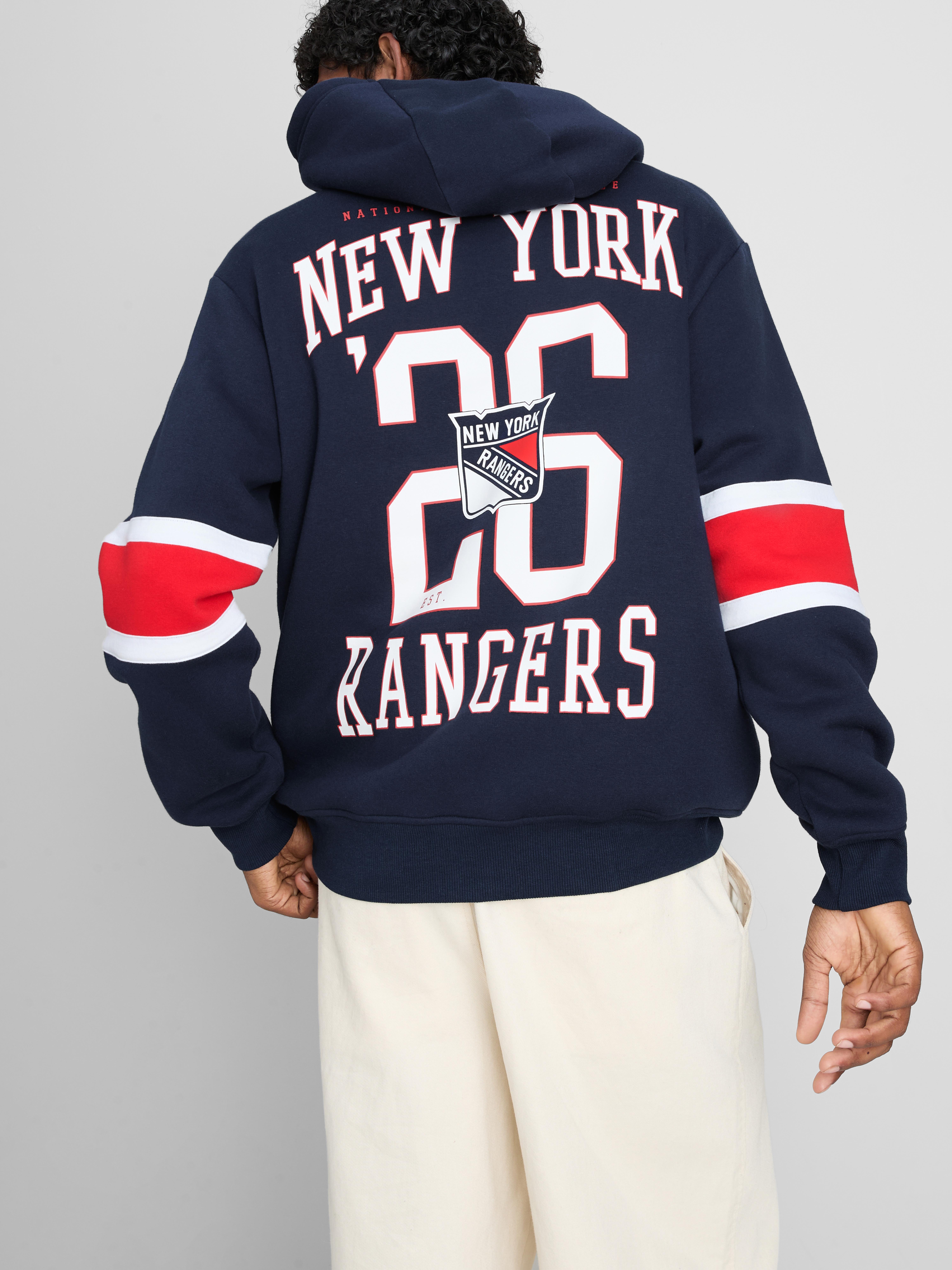 NHL New York Rangers Cotton Rich Graphic Hoodie