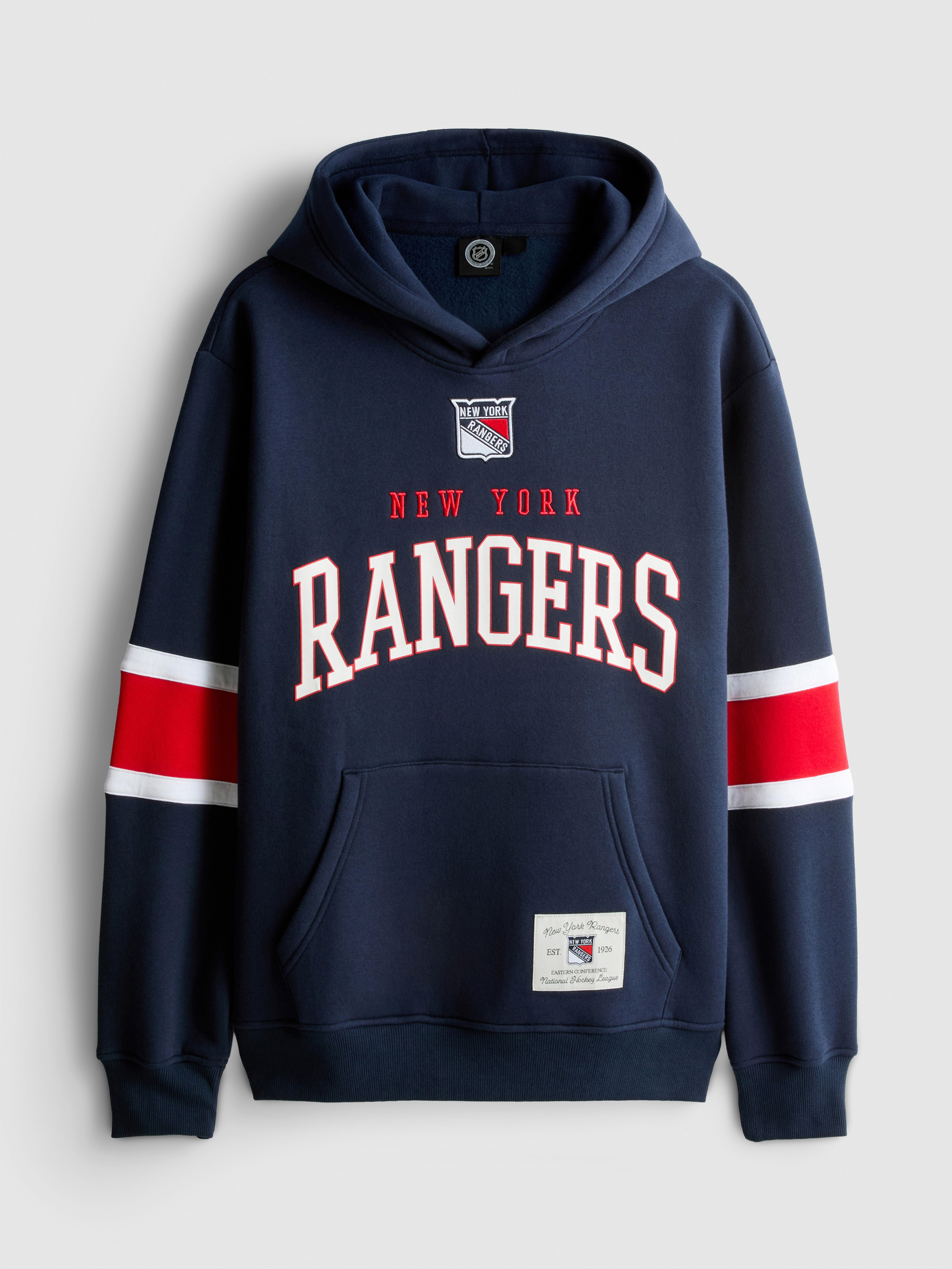 NHL New York Rangers Cotton Rich Graphic Hoodie