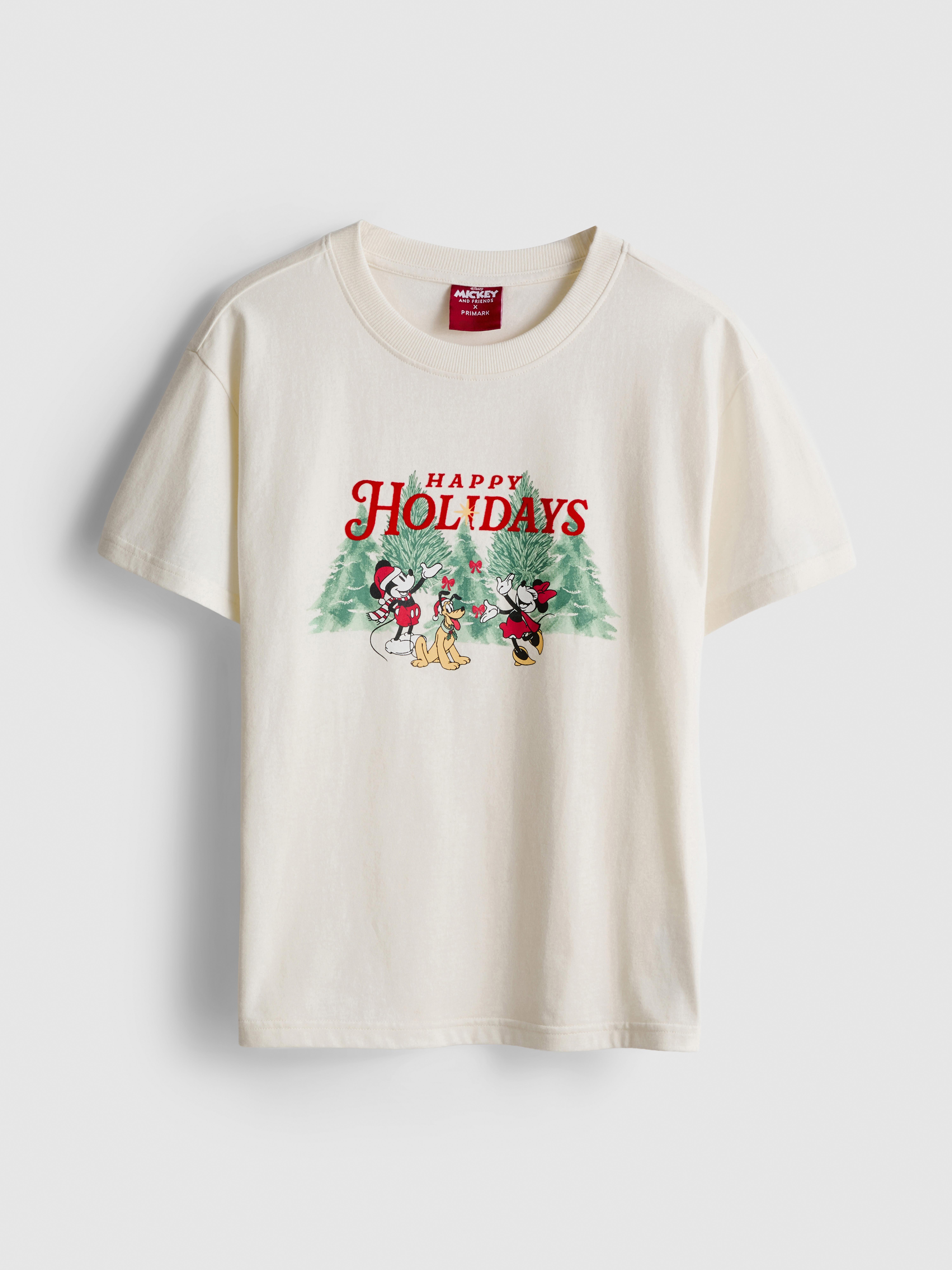 Disney's Mickey & Friends Festive Pure Cotton Tee