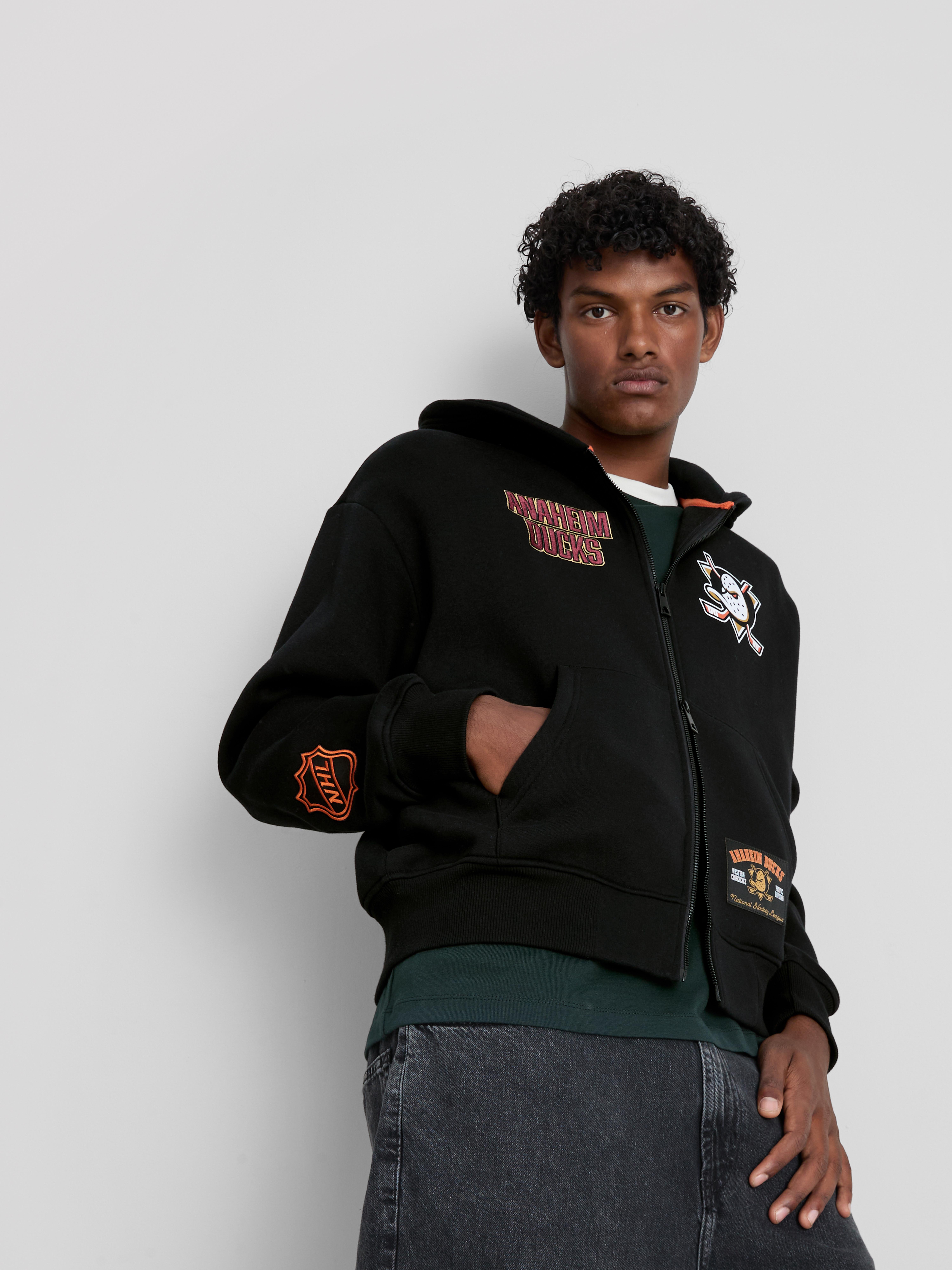 NHL Anaheim Ducks Cotton Rich Zip Hoodie