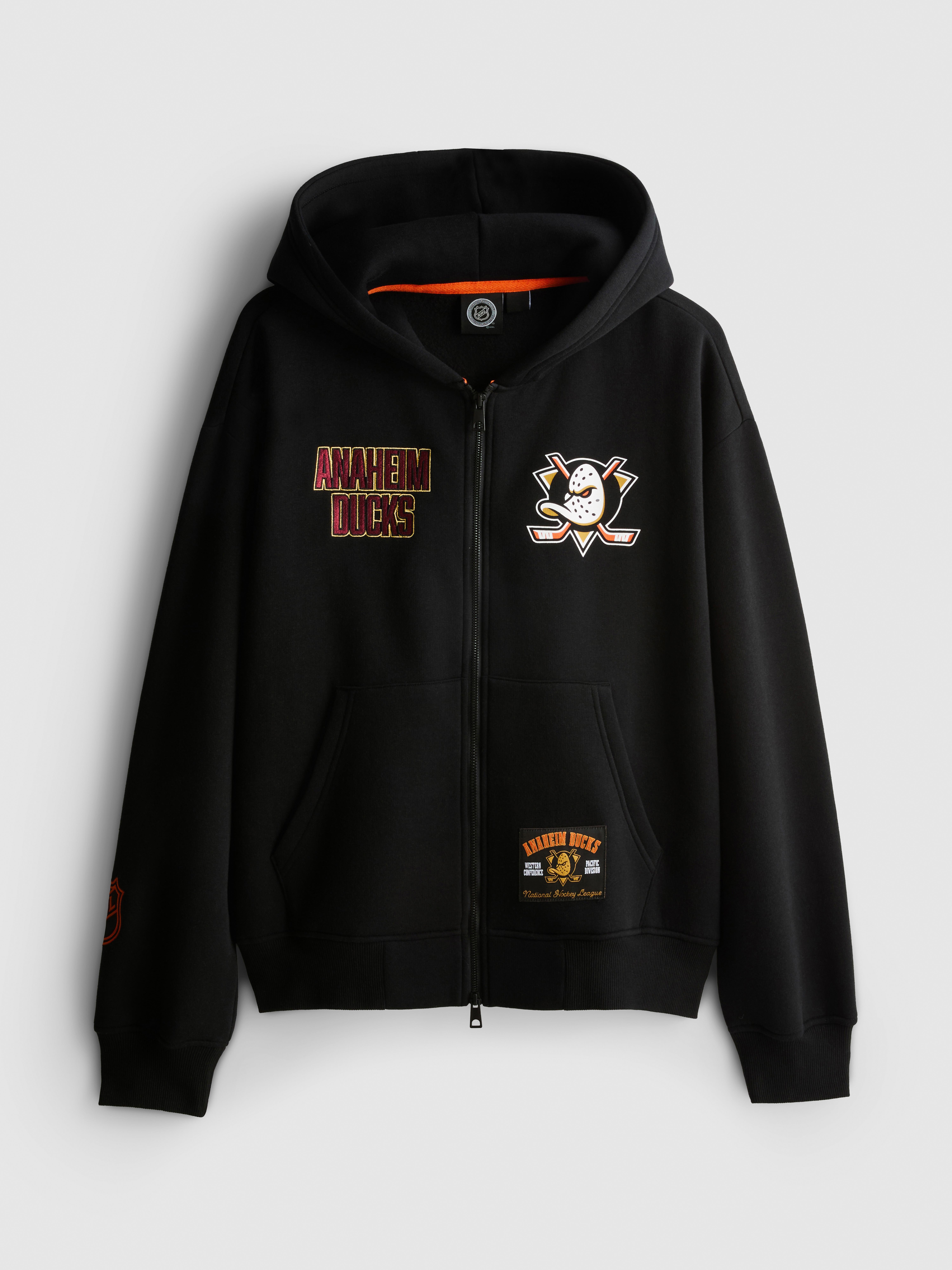 NHL Anaheim Ducks Cotton Rich Zip Hoodie