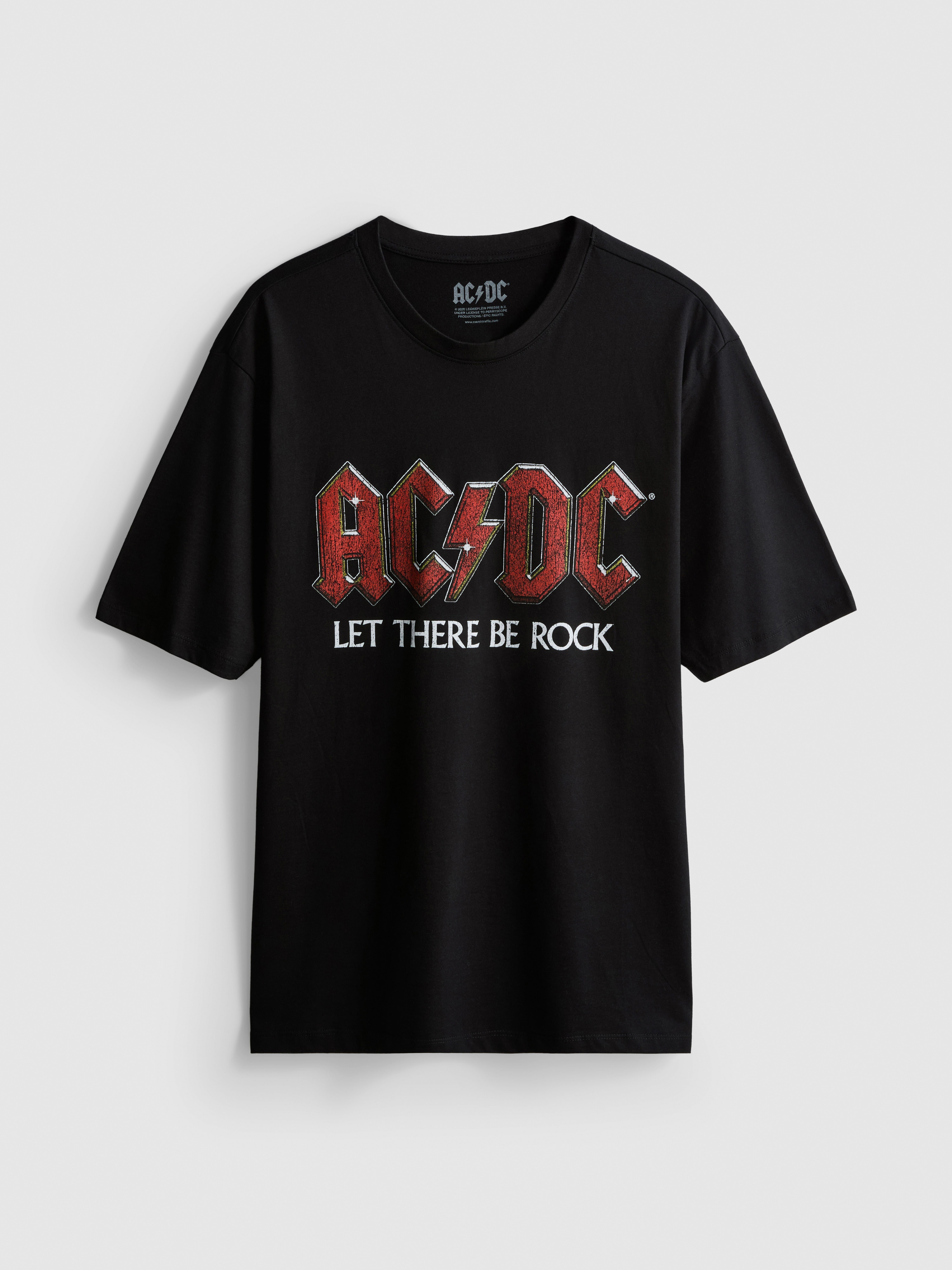 T-Shirt mit „AC/DC“ Grafik