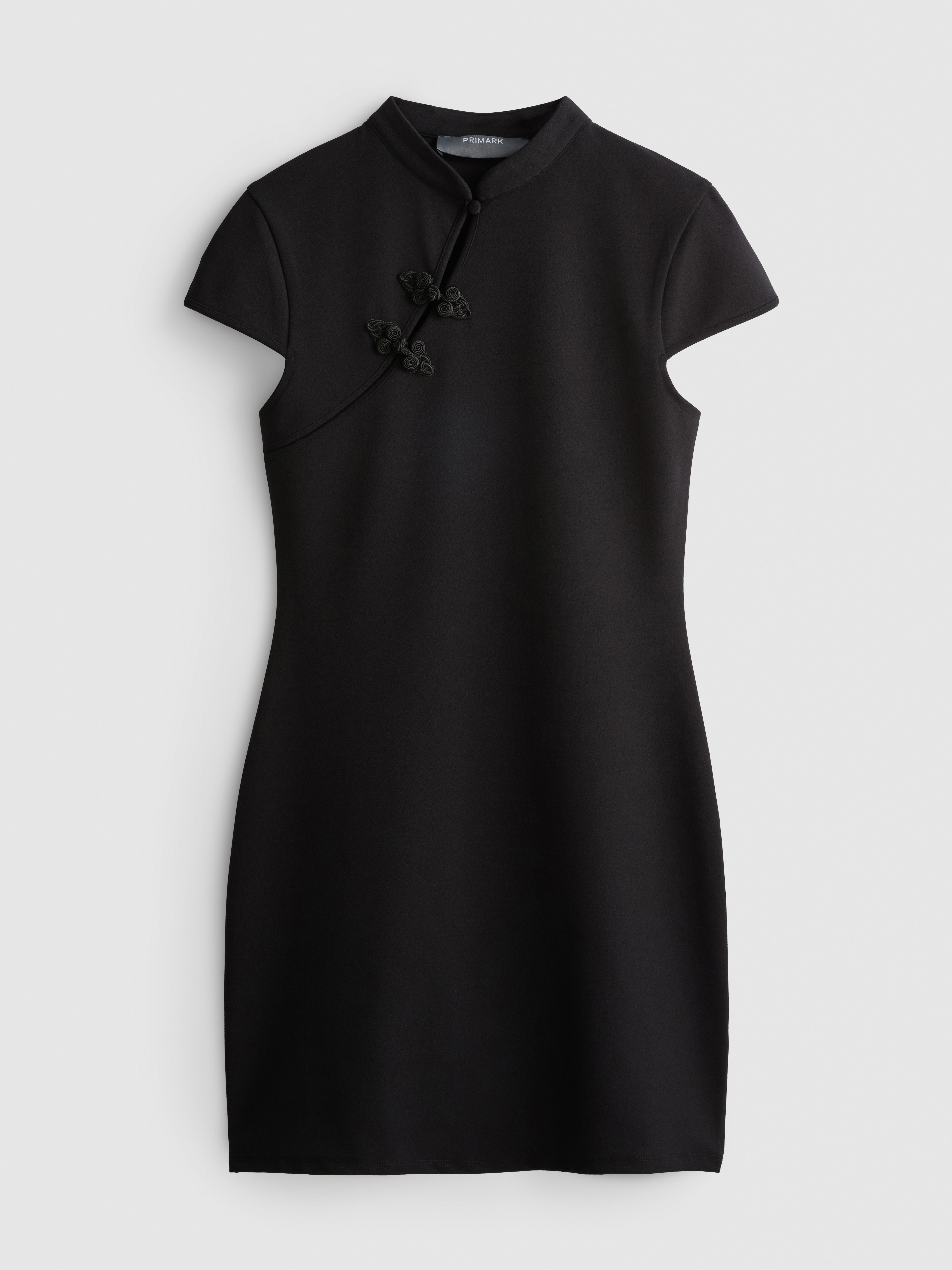 Minikleid mit Stehkragen