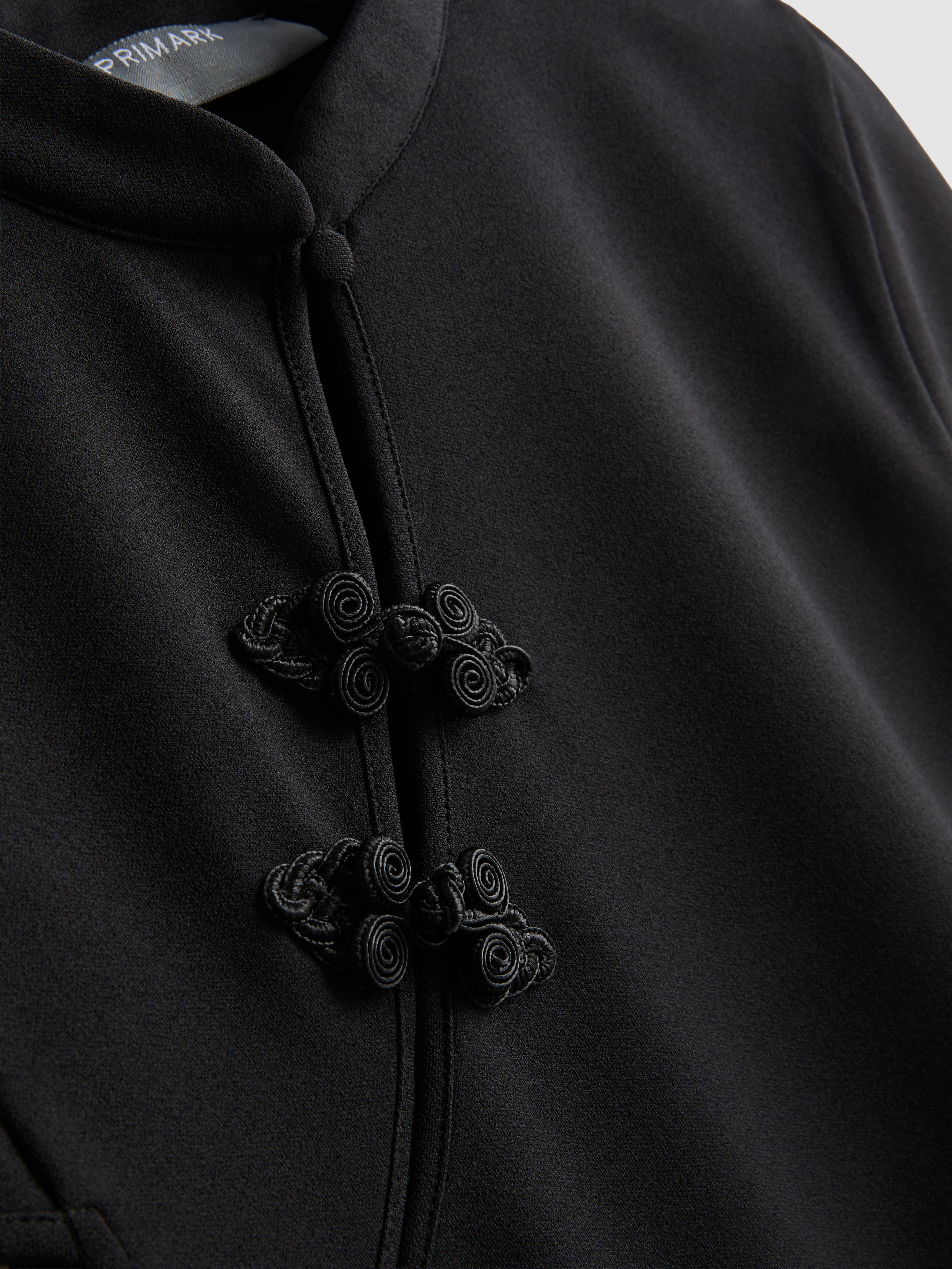 Minikleid mit Stehkragen
