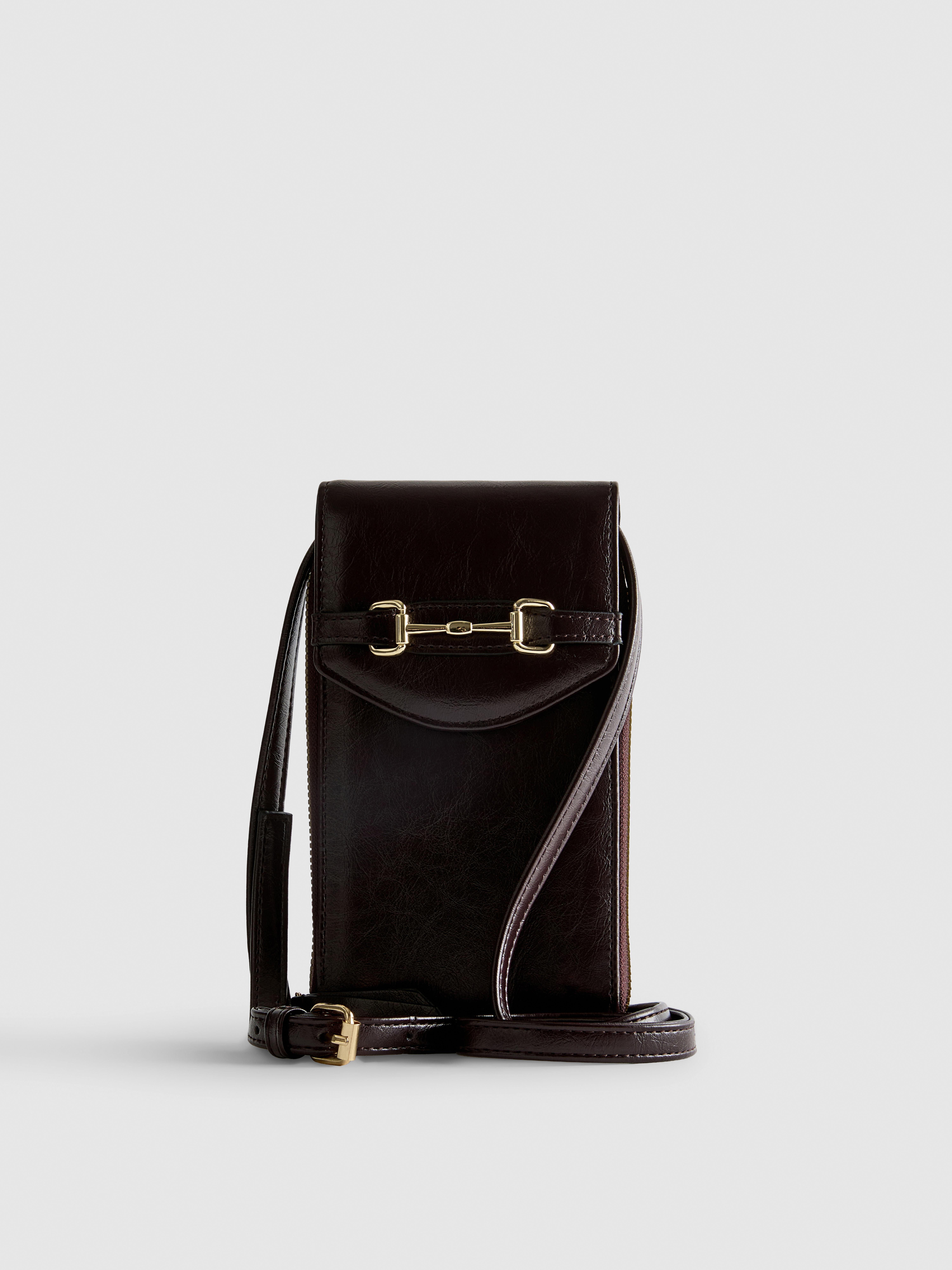 Snaffle Detail Crossbody Bag