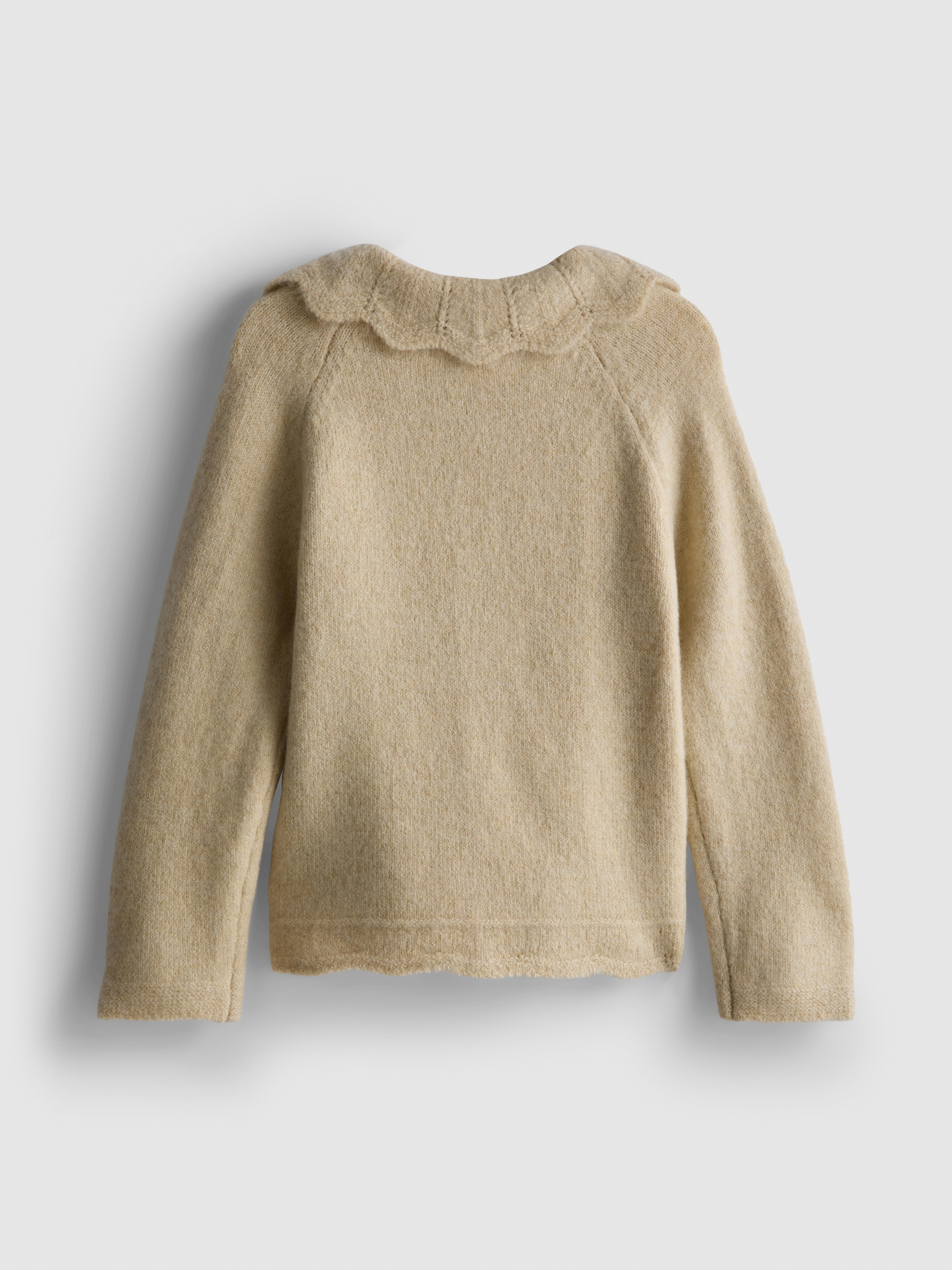 0-18mths | Sparkly Collared Cardigan